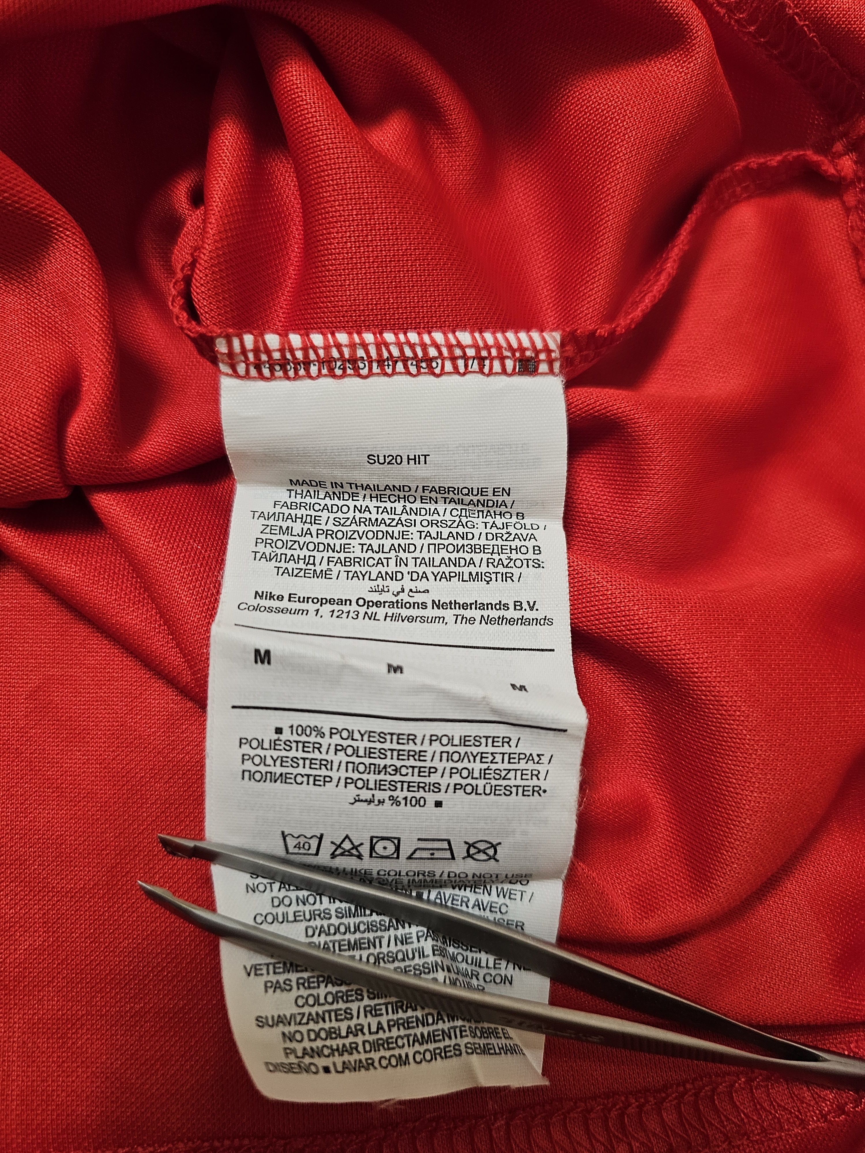 Nike ENGLAND 2020 2021 TRAINING FOOTBALL SHIRT SOCCER JERSEY Size US M / EU 48-50 / 2 - 7 Thumbnail