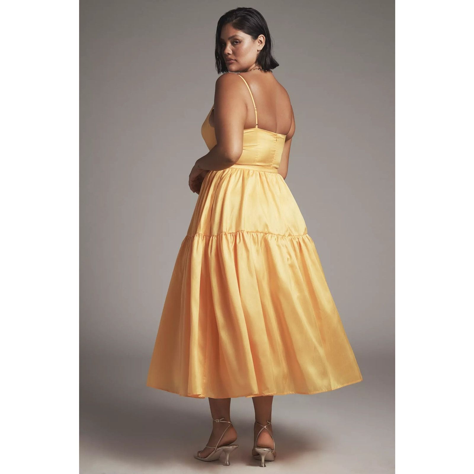 Anthropologie × Hutch New Atherton Sleeveless V-Neck Belted Midi Dress $258 18W Size XXL / US 16-18 / IT 52-54 - 3 Thumbnail
