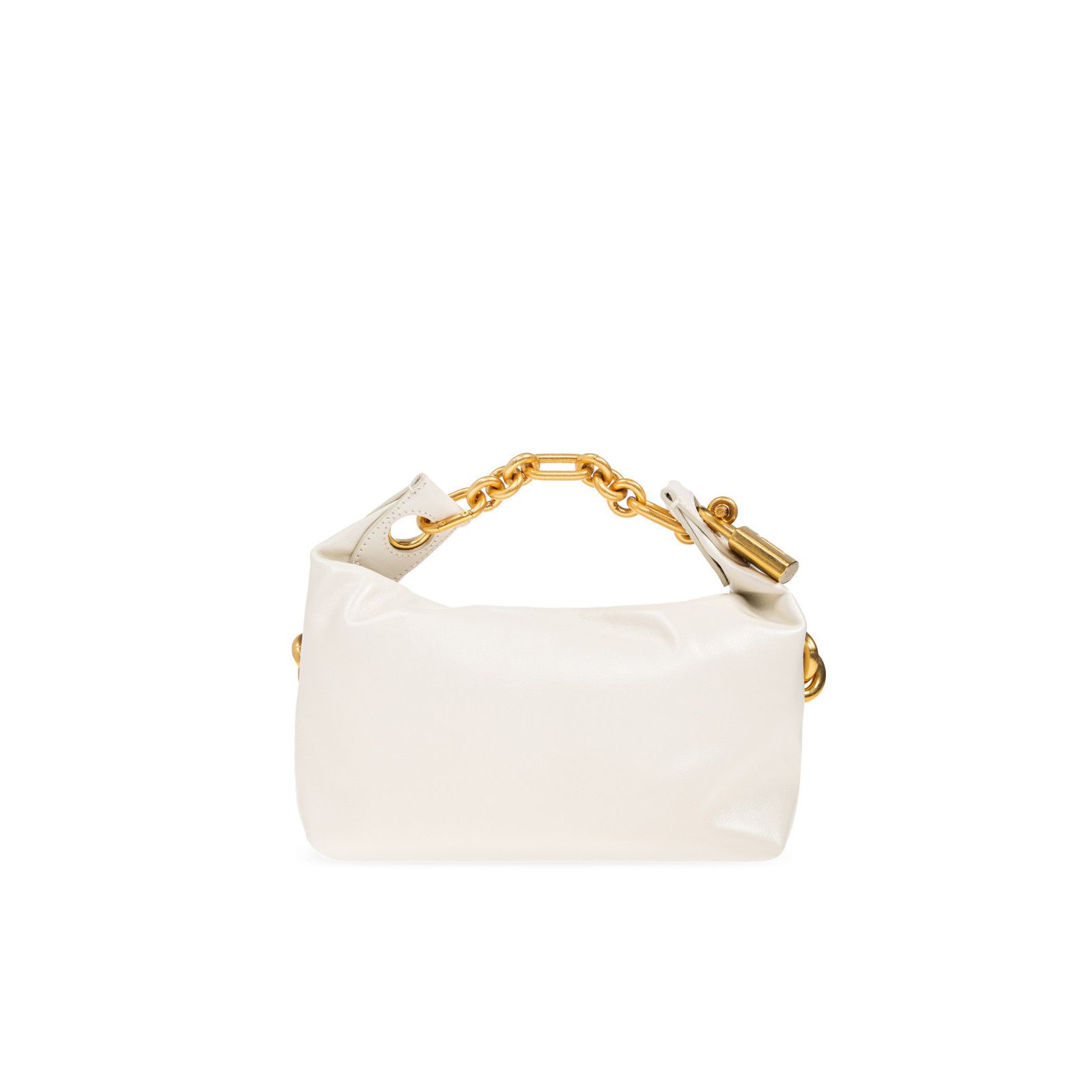 Balmain BALMAIN Sync Mini $1995 Beige Leather Top Handle Bag New & A Size ONE SIZE - 2 Thumbnail