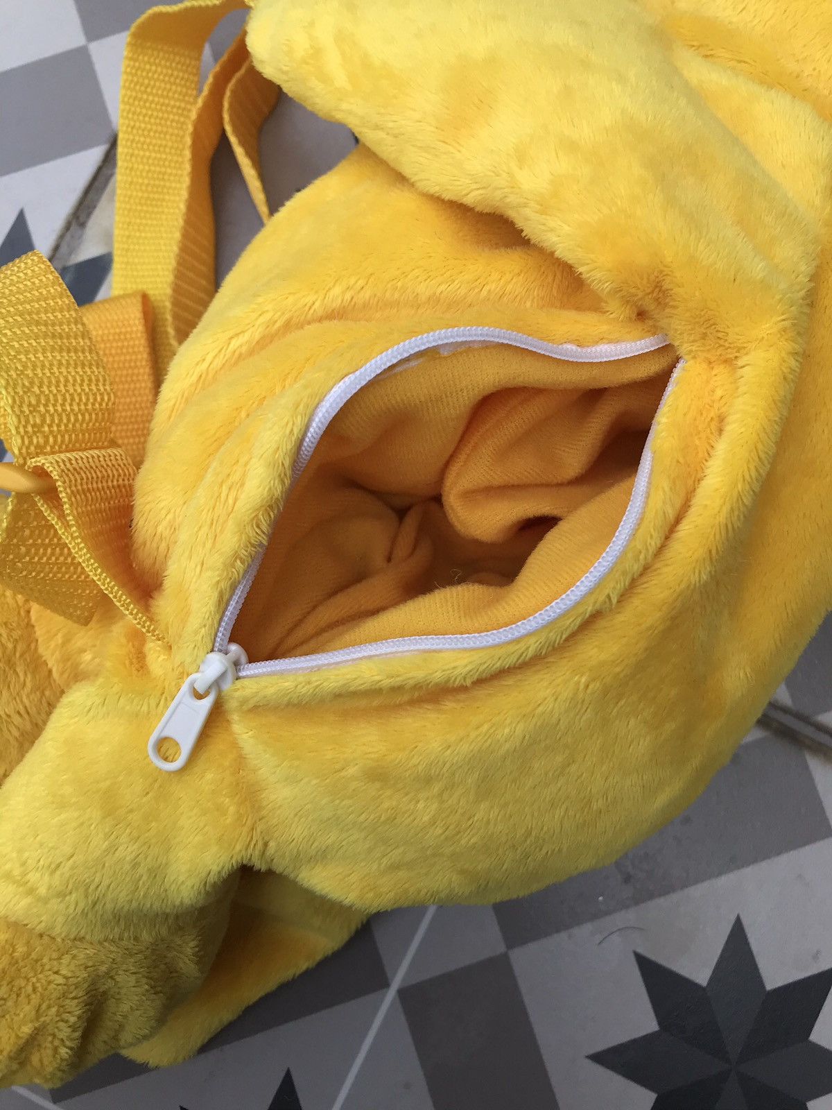 Japanese Brand VINTAGE WOODSTOCK PEANUTS PLUSH BACKPACK Size ONE SIZE - 13 Thumbnail