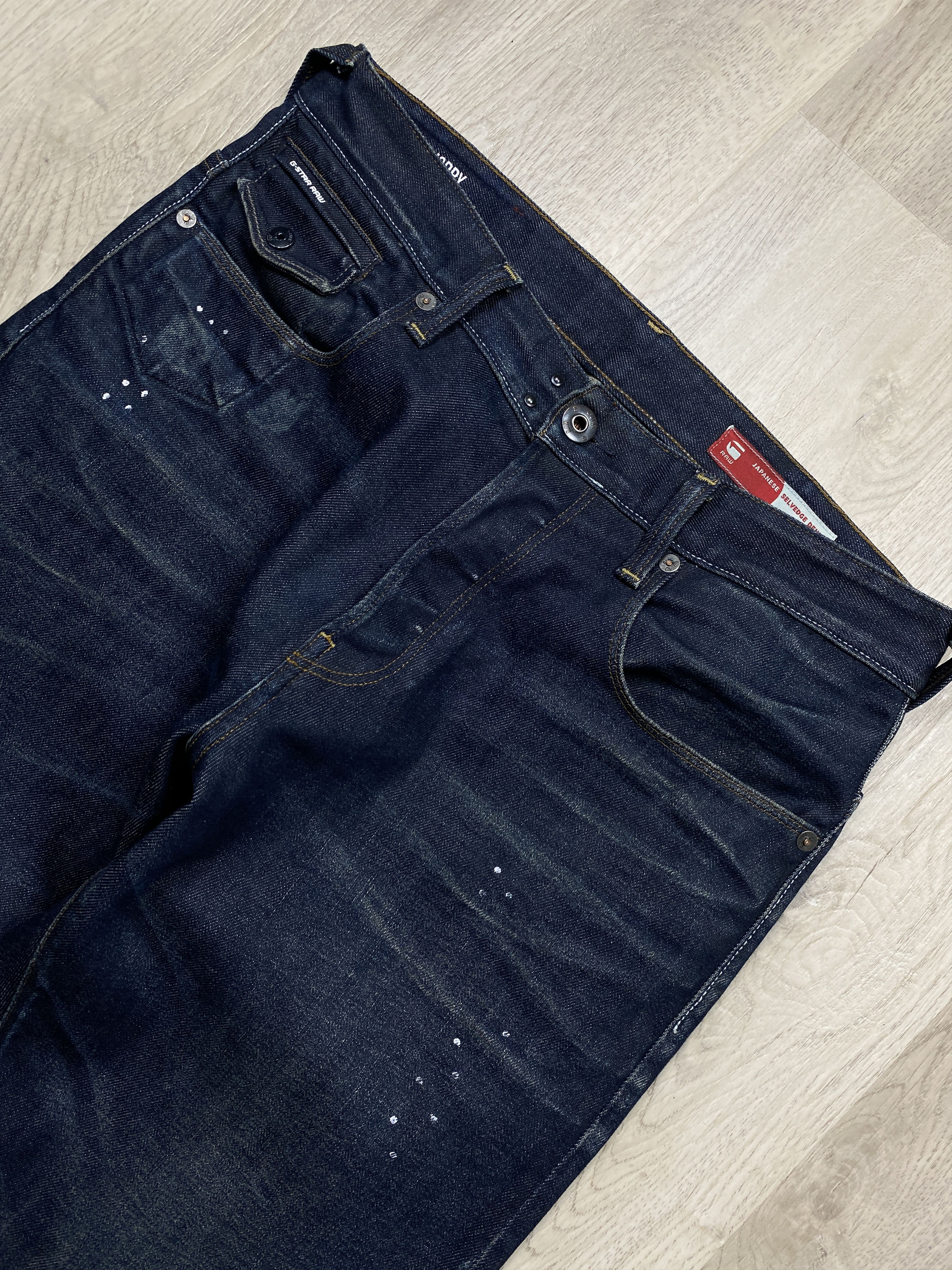 G-Star G Star Raw Vintage Japanese Selvedge Denim Pants Jeans Size US 31 - 2 Thumbnail