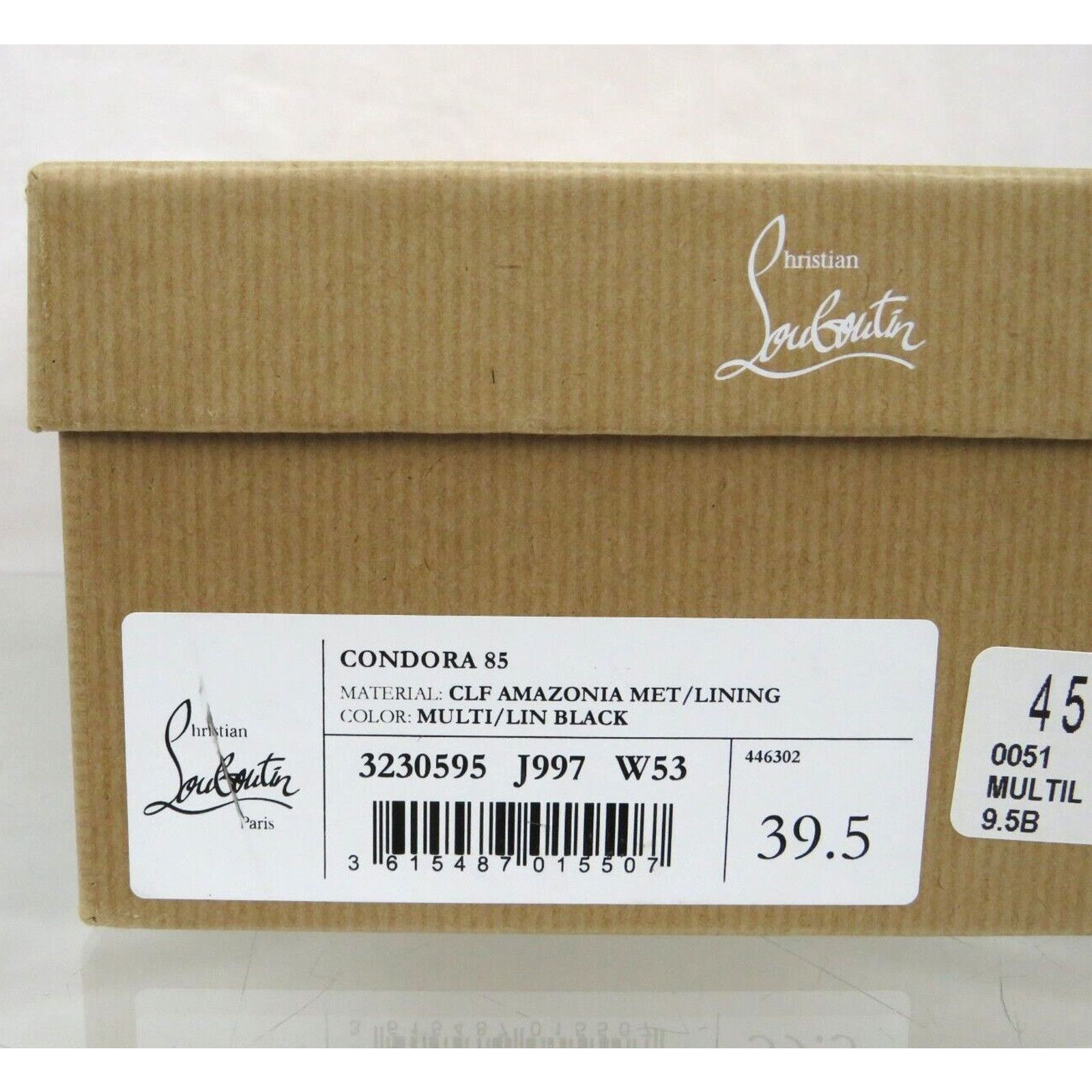 Christian Louboutin CONDORA 85 METALLIC SNAKE LEATHER POINTED TOE PUMPS 39.5 Size US 9.5 / IT 39.5 - 14 Thumbnail