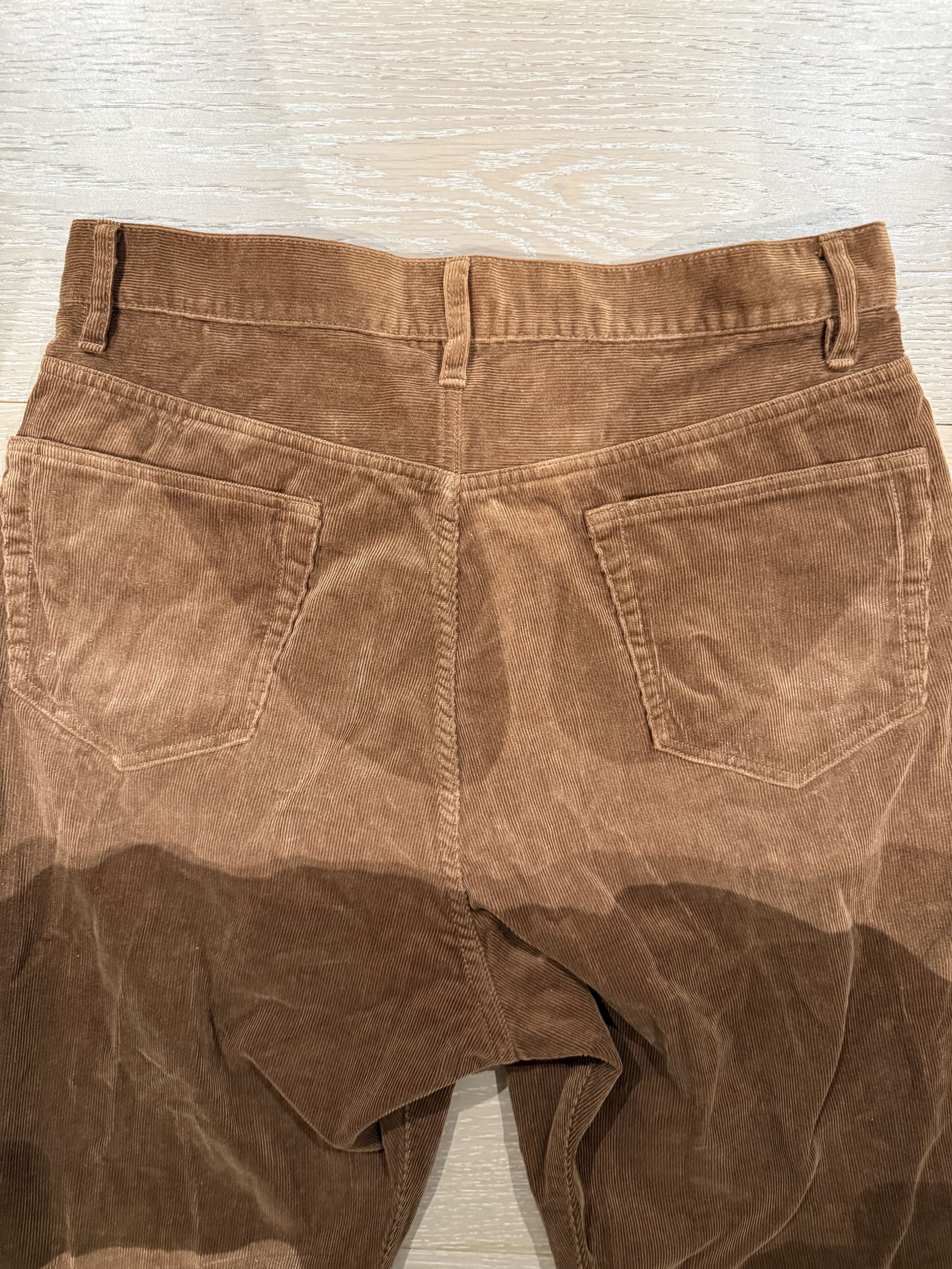 Auralee 💚 Auralee Finx Corduroy Pants Red Brown Size 4 NEW Size US 32 / EU 48 - 17 Thumbnail