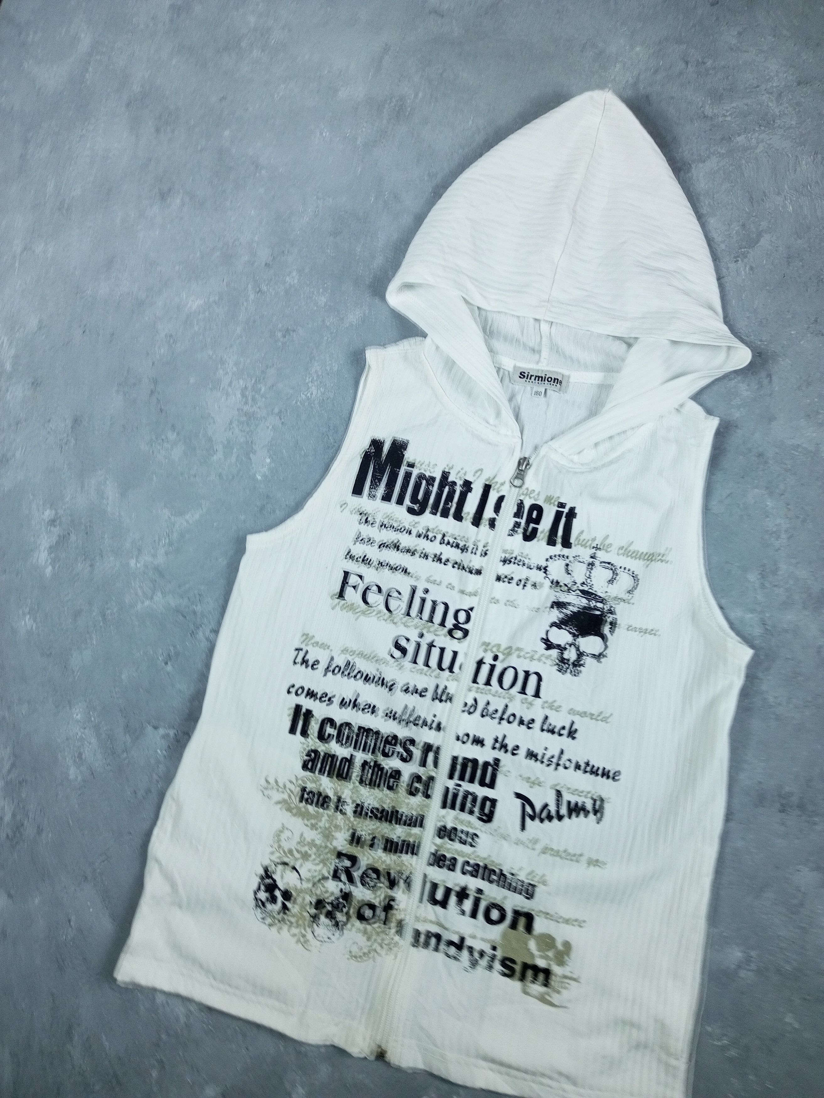 Japanese Brand Rare Vintage Japanese Brand Sleeveless Hoodie Size US M / EU 48-50 / 2 - 2 Thumbnail