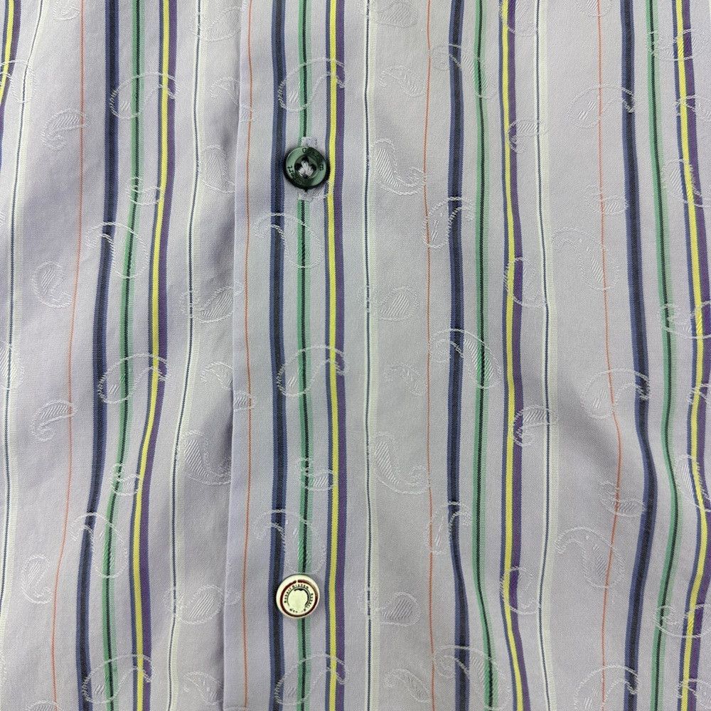Robert Graham Robert Graham Button Up Long Sleeve Purple Shirt Men’s Size Size US XL / EU 56 / 4 - 2 Thumbnail