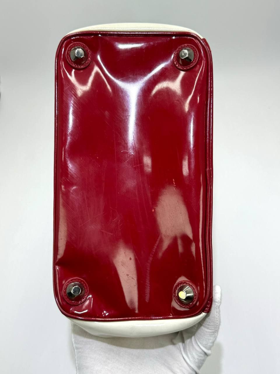 Prada Prada Ouverture patent leather crossbody bag Size ONE SIZE - 17 Thumbnail