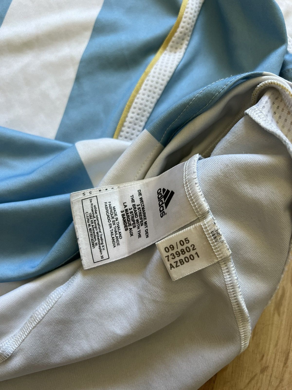 Adidas × Vintage Vintage Argentina soccer football jersey 2005 adidas Size US L / EU 52-54 / 3 - 10 Thumbnail