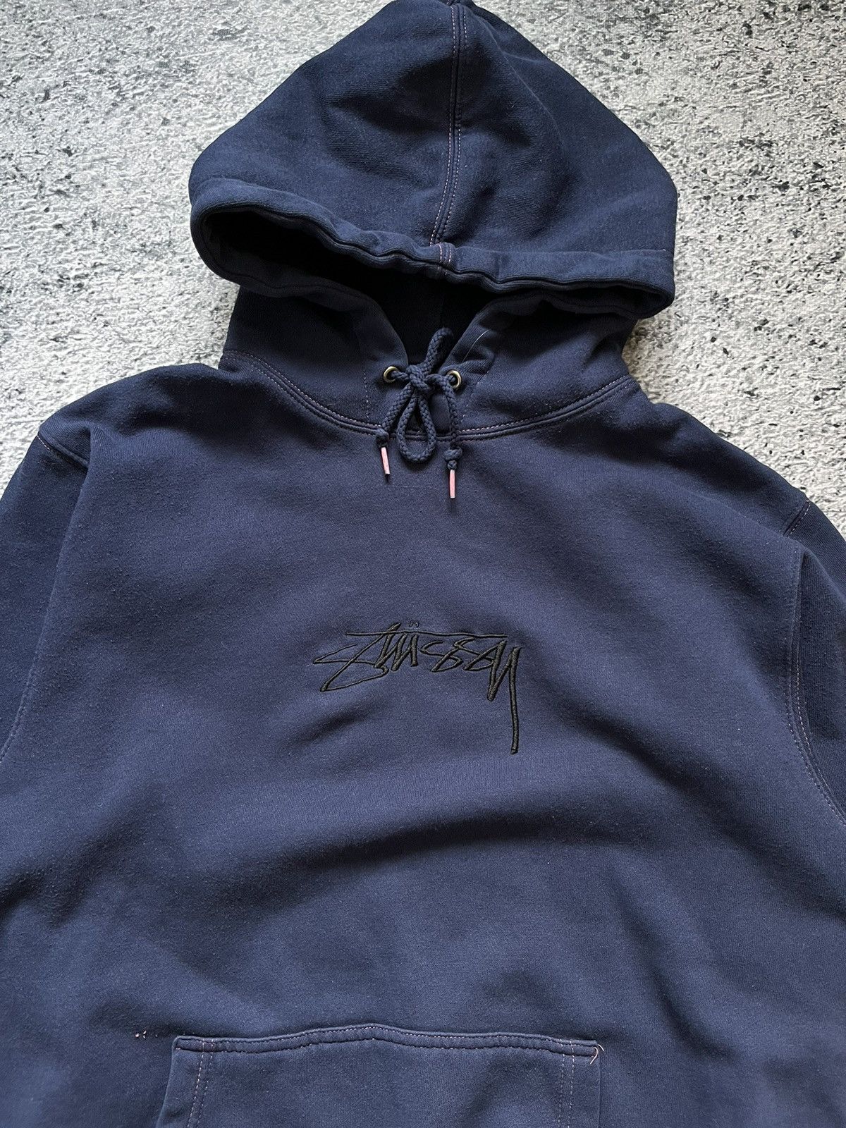 Stussy Vintage Stussy boxy fit Hoodie made in USA Size US XL / EU 56 / 4 - 4 Thumbnail