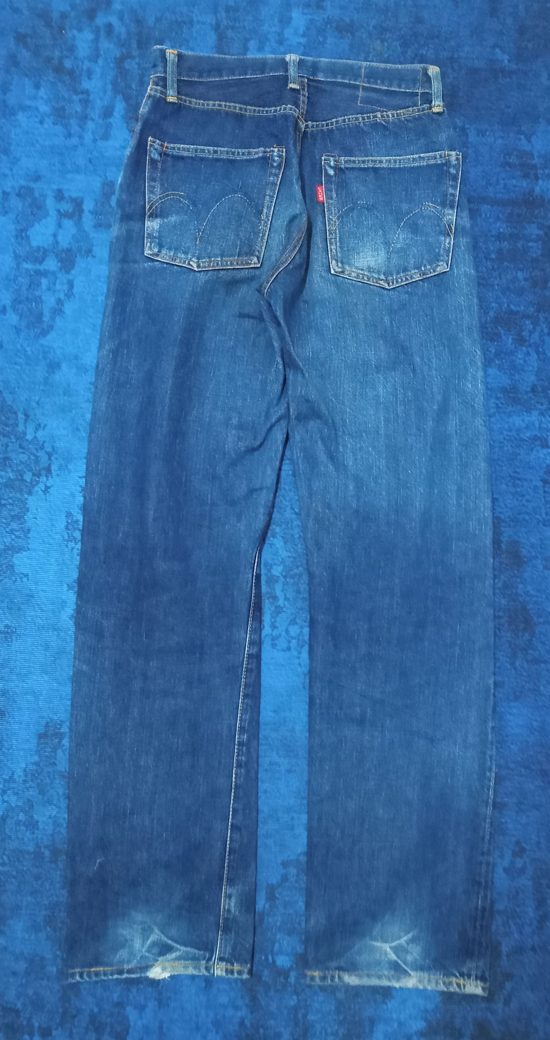 Sugar Cane Sugar Cane Redline Selvedge Distressed Jeans Size US 28 / EU 44 - 2 Thumbnail