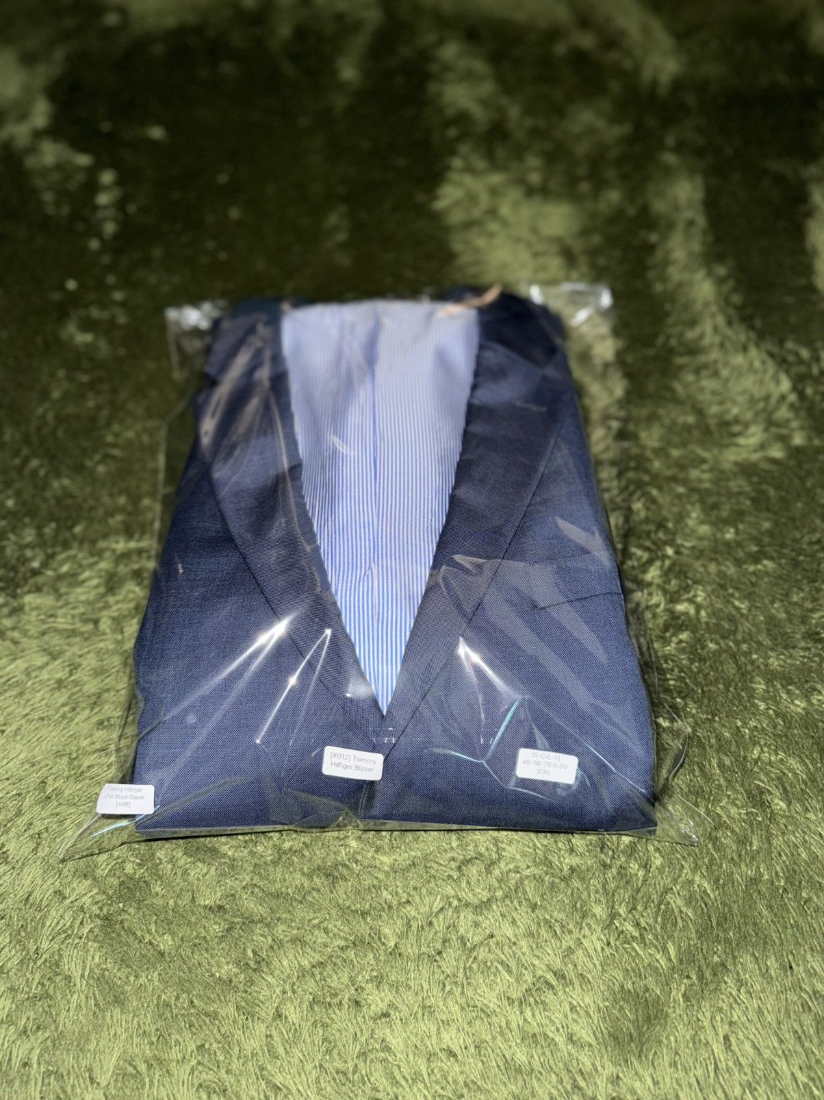 Tommy Hilfiger [44R] Tommy Hilfiger USA Worsted Wool Blazer Jacket Size US L / EU 52-54 / 3 - 12 Thumbnail