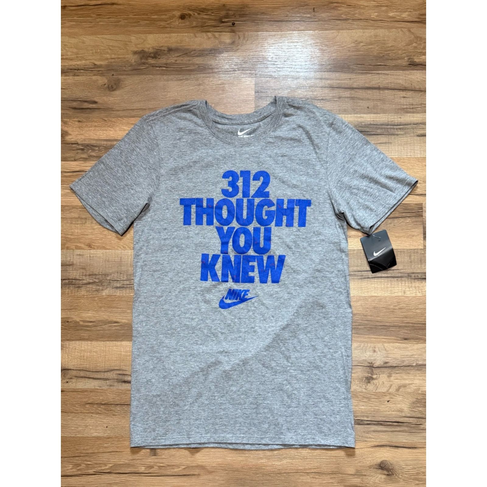 Nike 2015 Nike 312 Thought You Knew Chicago Area Code Short Sleev Size US S / EU 44-46 / 1 - 1 Thumbnail
