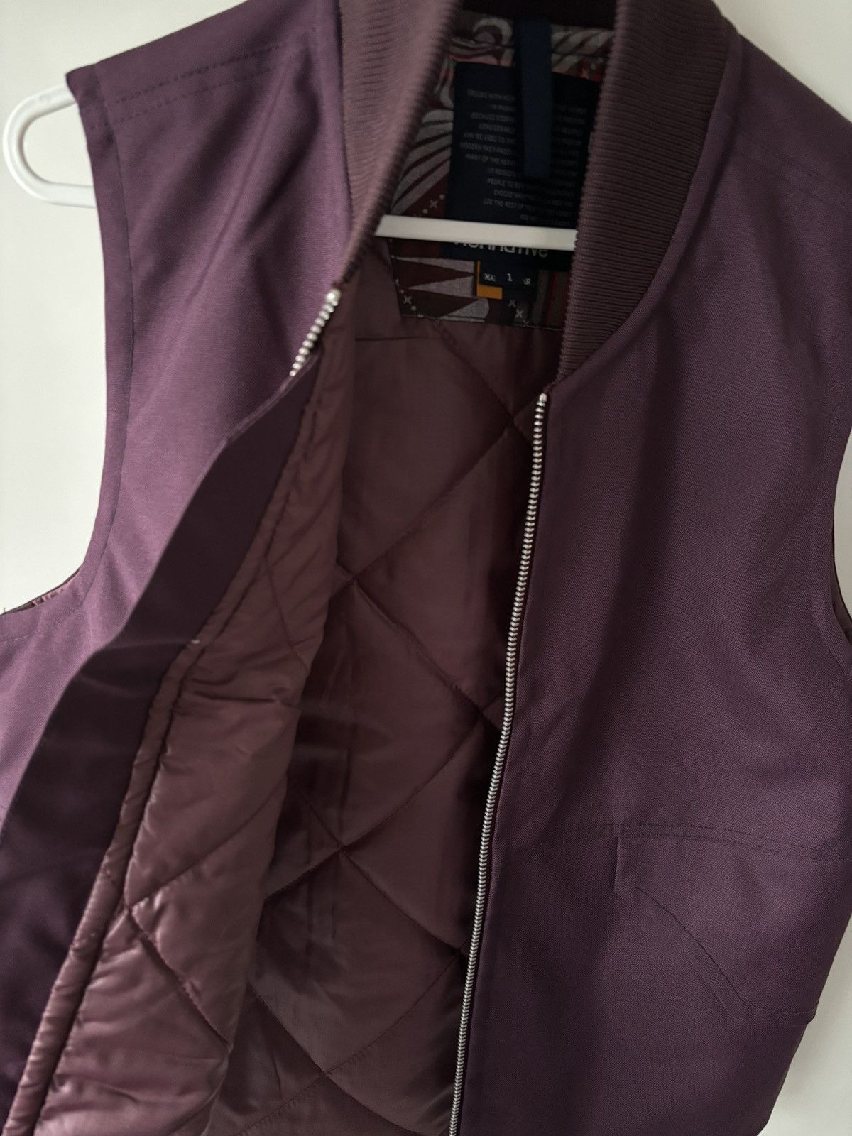 Nonnative Nonnative Burgundy Bubble Vest Size US S / EU 44-46 / 1 - 3 Thumbnail