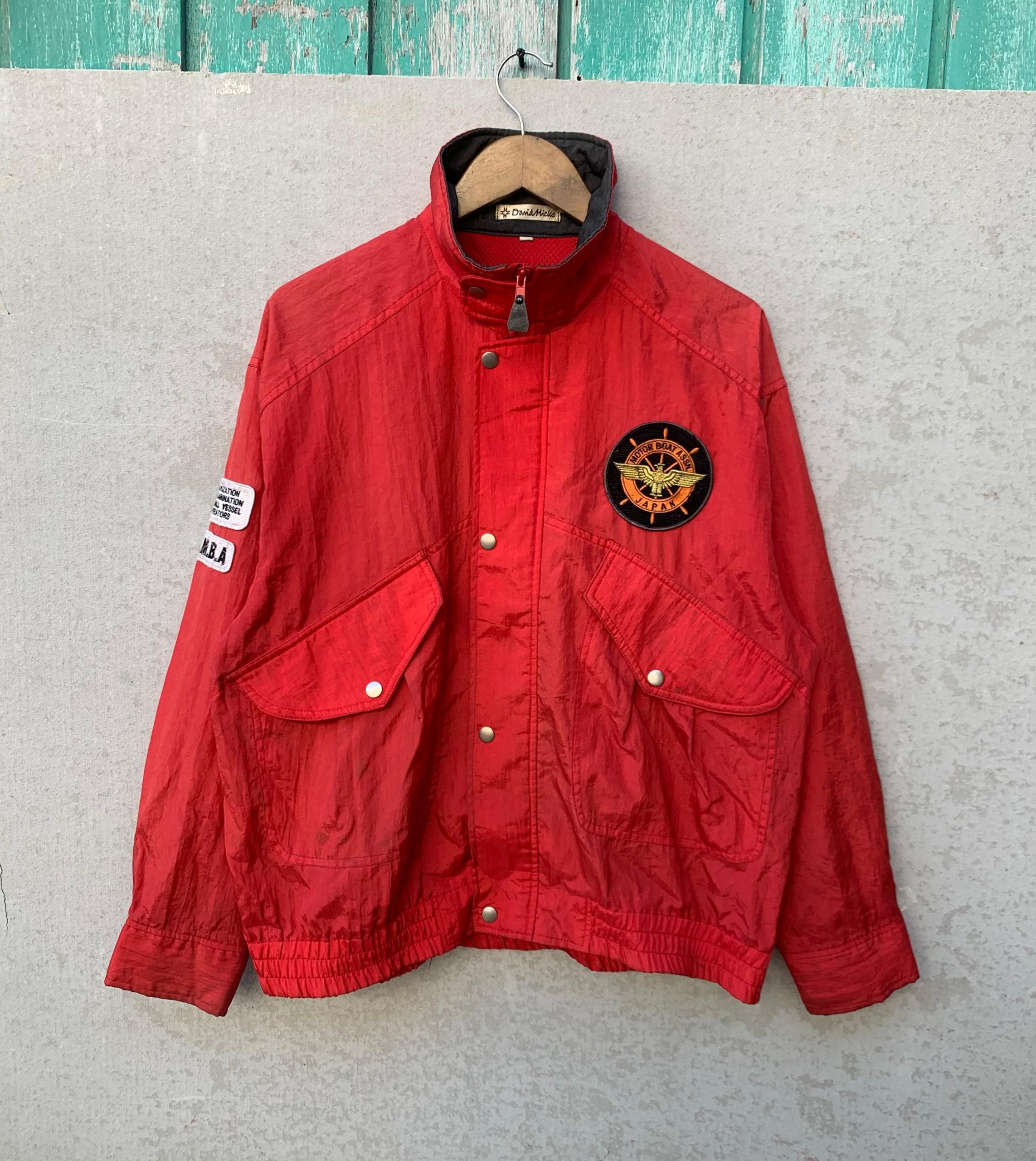 Designer × Japanese Brand × Vintage Vintage Damid Hicks Motor Boat Assn Japan Nylon Jacket Size US L / EU 52-54 / 3 - 1 Thumbnail