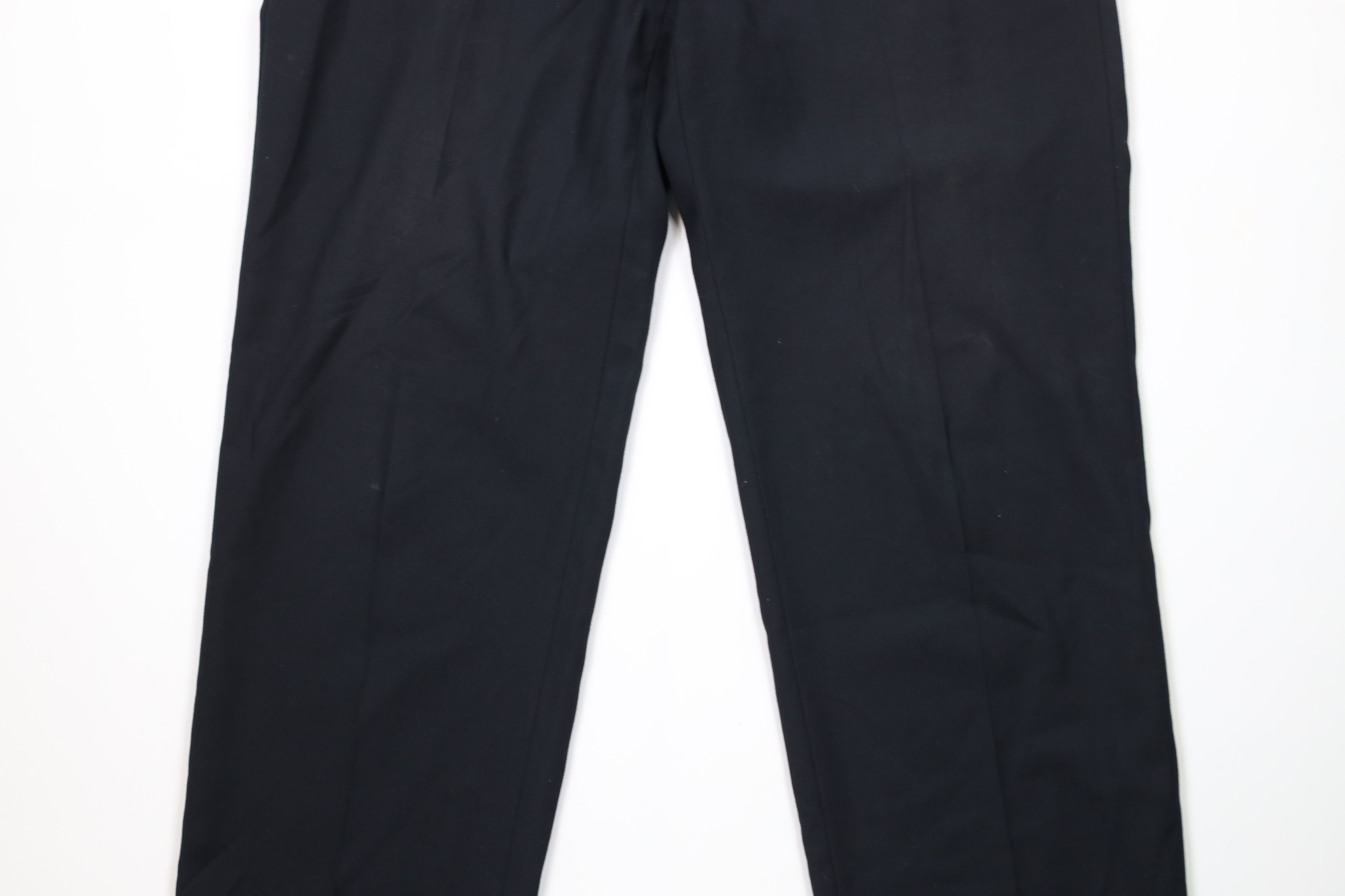 Ralph Lauren × Vintage Vintage Ralph Lauren Wide Leg Chino Pants Trousers Black Size US 36 / EU 52 - 3 Thumbnail