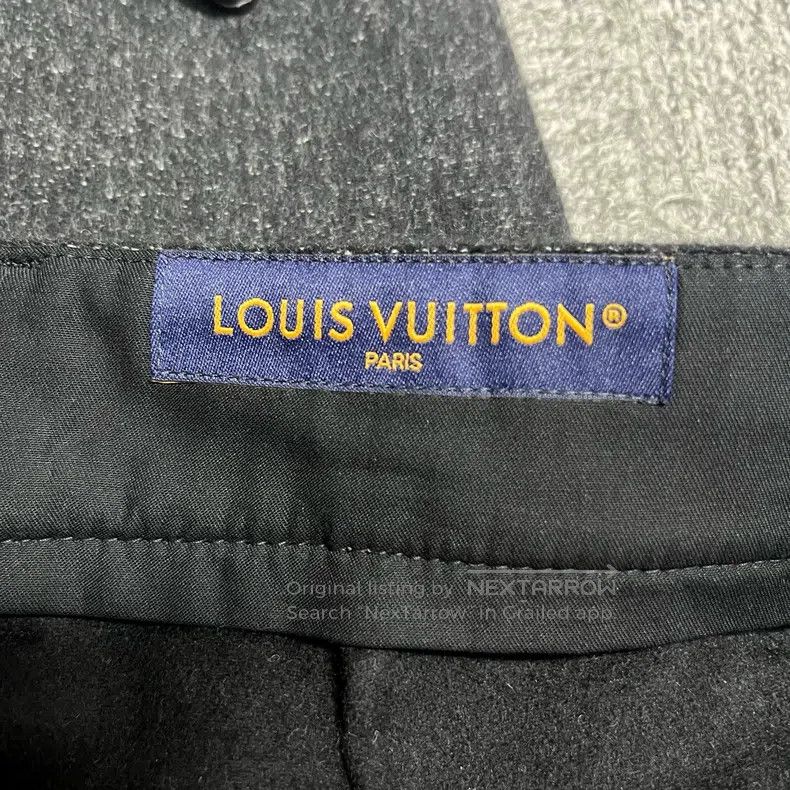 Louis Vuitton Louis Vuitton size US 50 25 Grey Solid Midrise Straight-Leg Size US 34 / EU 50 - 5 Thumbnail