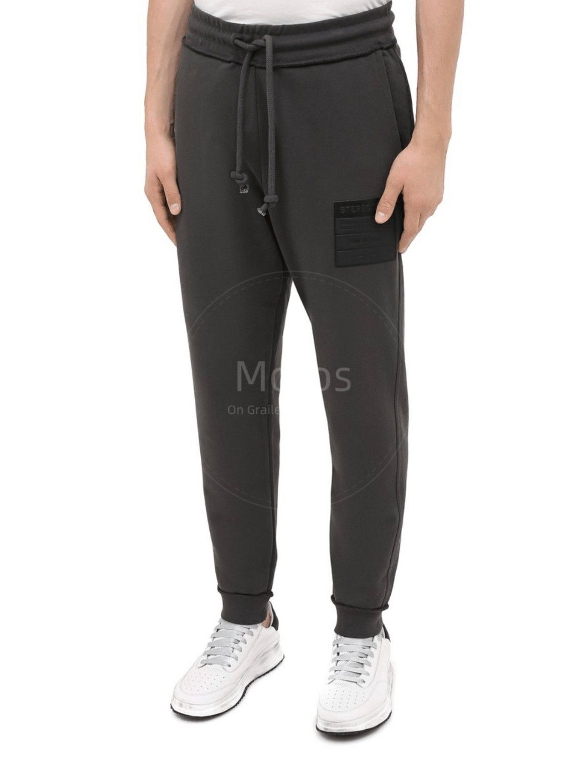 Maison Margiela Sz 52 Maison Margiela Logo Patches Sweatpants-2508 Size US 36 / EU 52 - 7 Thumbnail