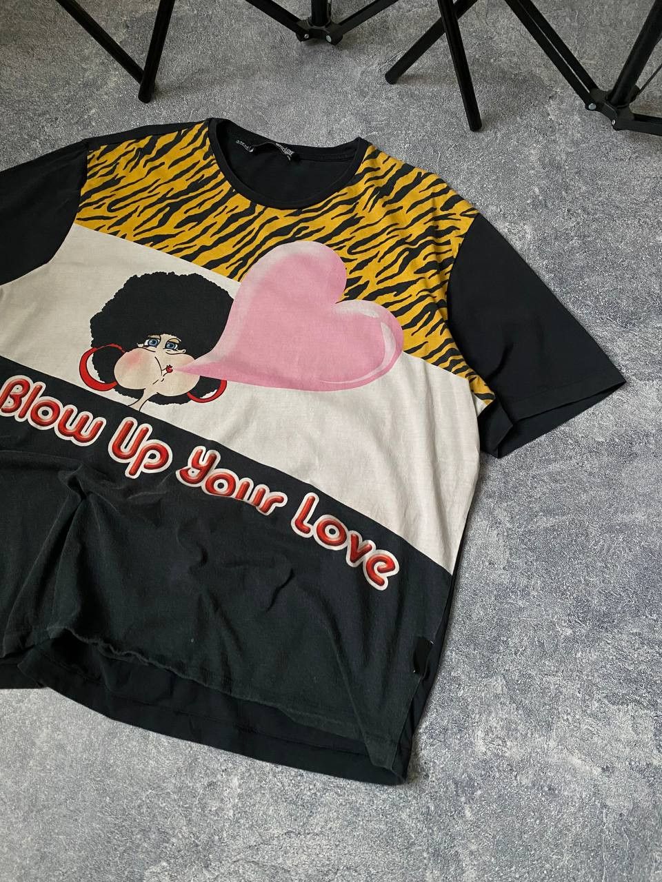 Moschino × Vintage Vintage Love Moschino T-Shirt Blow Up Your Love Size L / US 10 / IT 46 - 4 Thumbnail