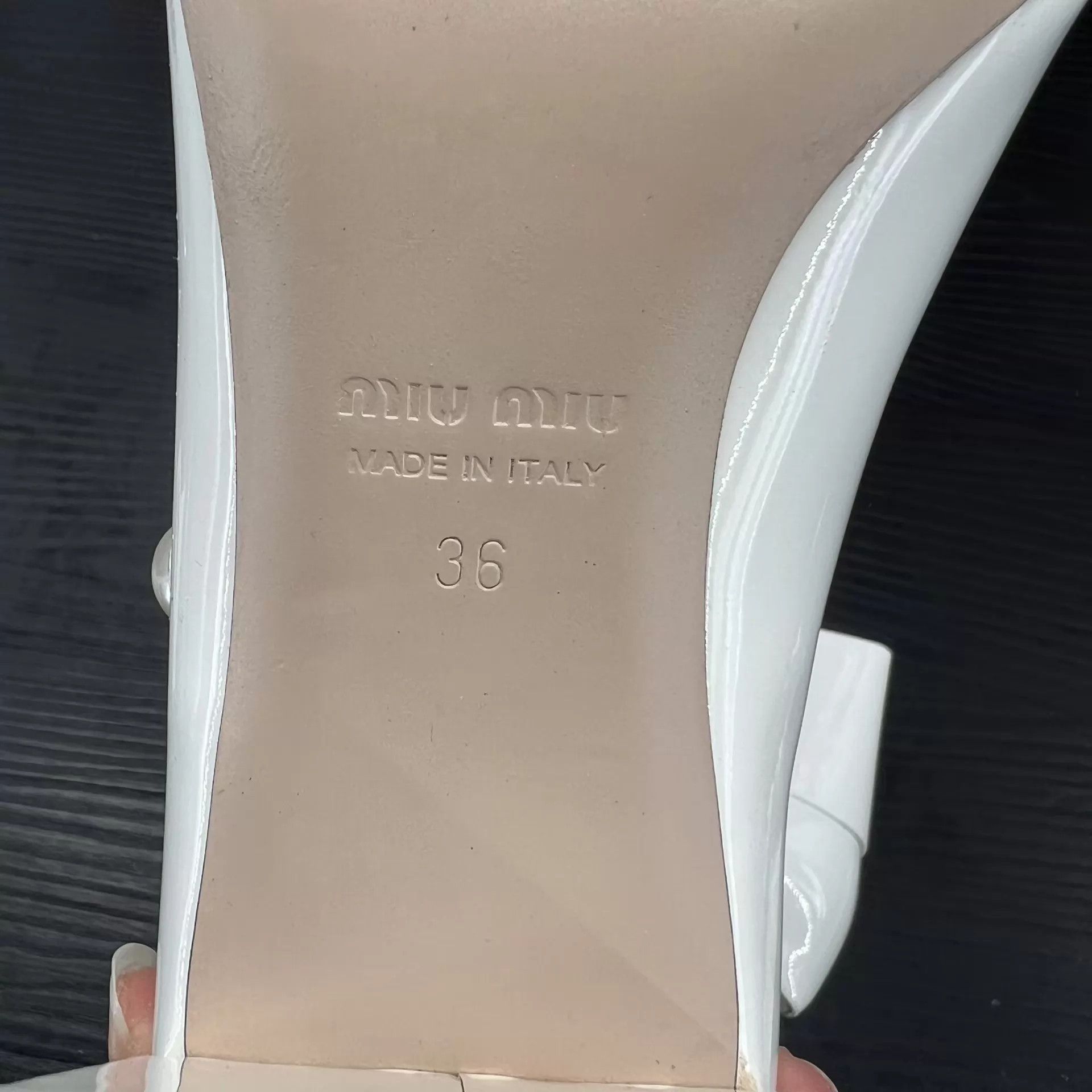 Miu Miu MIU MIU Black & White Mary Jane Shoes Worn 2x 36 With Box Size US 5.5 / IT 35.5 - 7 Thumbnail