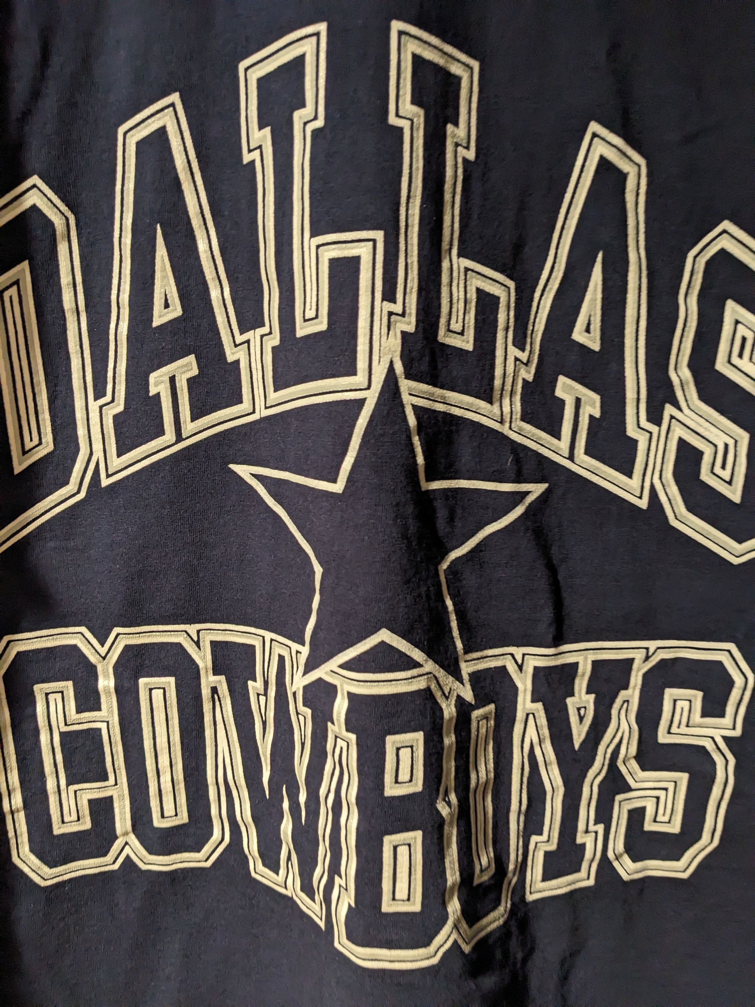 NFL × Russell Athletic × Vintage Vintage 90s Dallas Cowboys Football Russell Athletic T-Shirt Size US XL / EU 56 / 4 - 2 Thumbnail