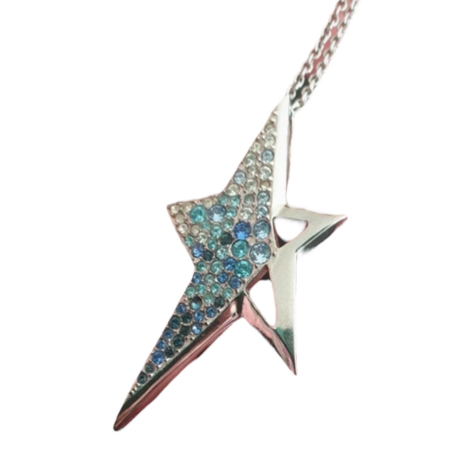 Thierry Mugler The Thierry Mugler Rhinestones Necklace Size ONE SIZE - 2 Thumbnail