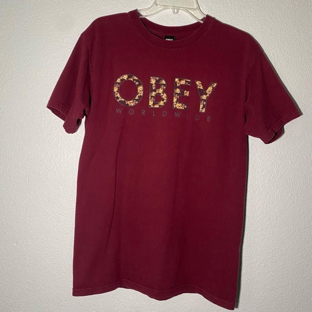 Obey Obey Floral Graphic Tee Size US M / EU 48-50 / 2 - 1 Thumbnail