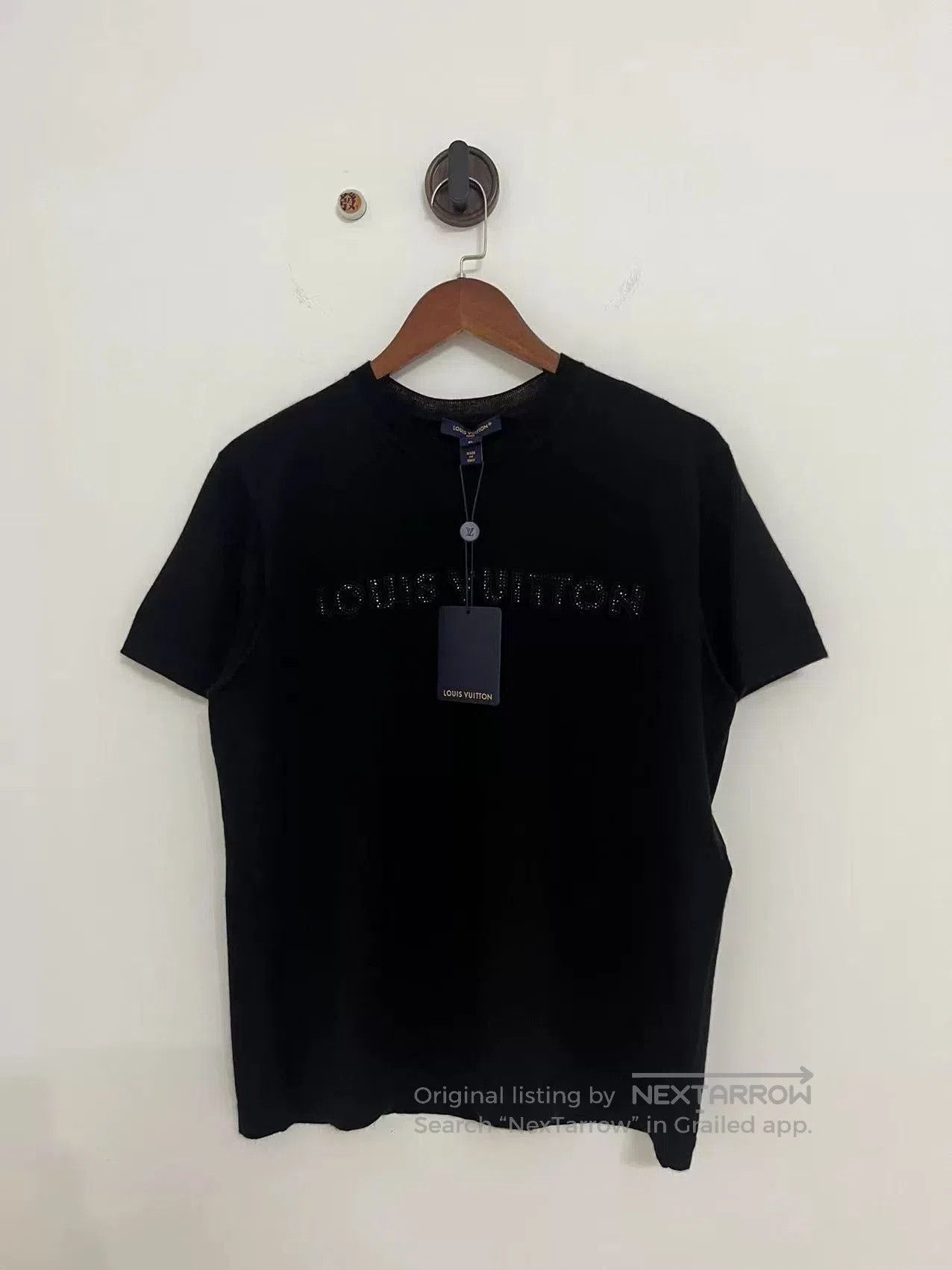 Louis Vuitton Louis Vuitton Embroidered Logo Women's Knit Tee. Size XL / US 12-14 / IT 48-50 - 1 Thumbnail