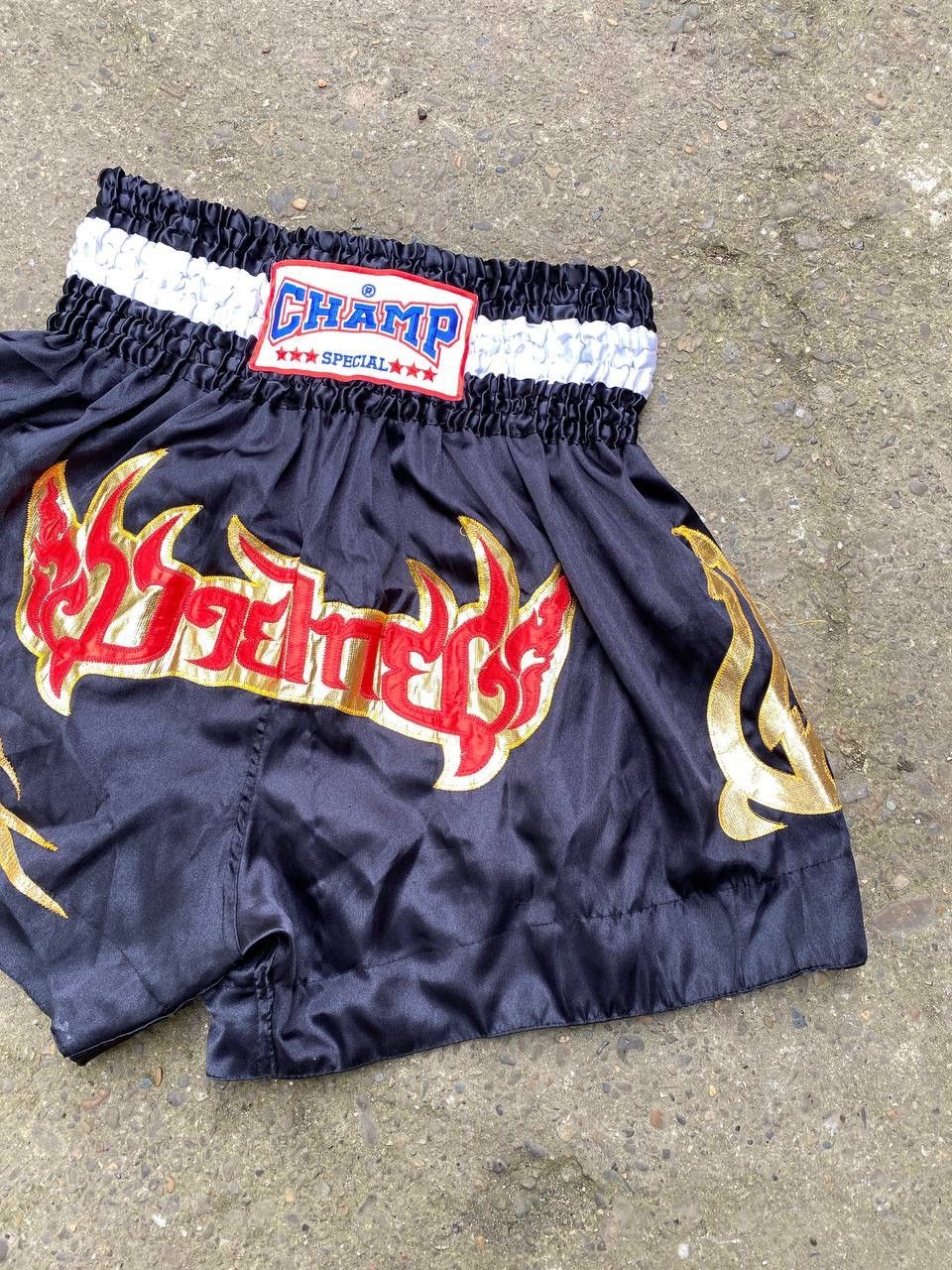 Vintage Muay Thai sportswear kick boxing vintage shorts jersey Size US 34 / EU 50 - 3 Thumbnail