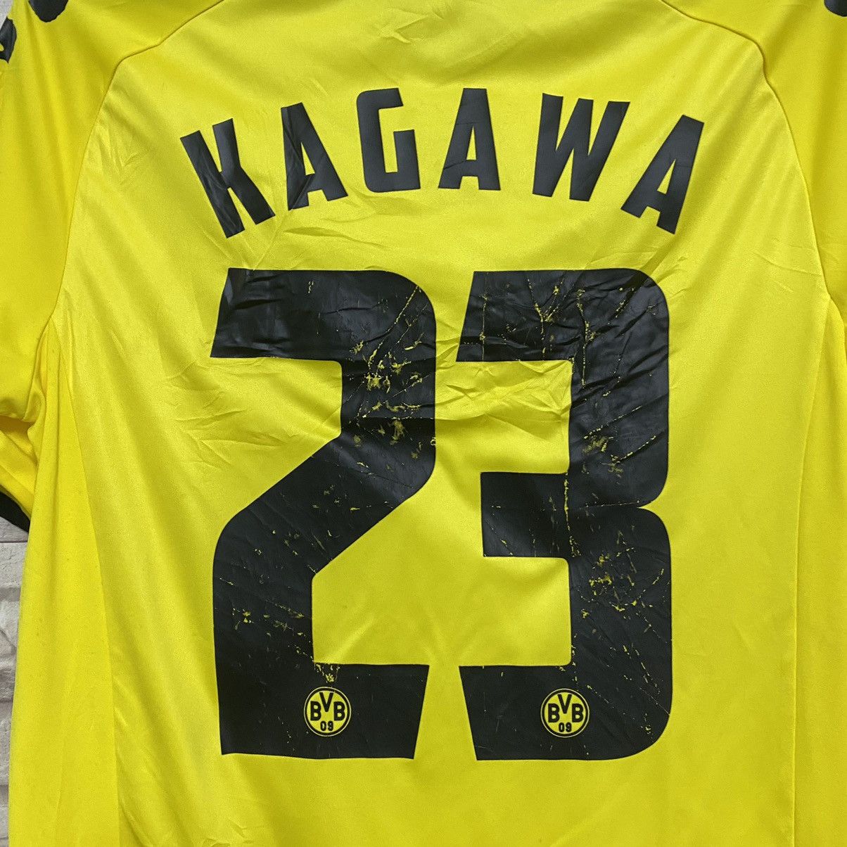 Vintage Borussia Dortmund Jersey Shinji Kagawa 2011 Home Size US S / EU 44-46 / 1 - 9 Thumbnail
