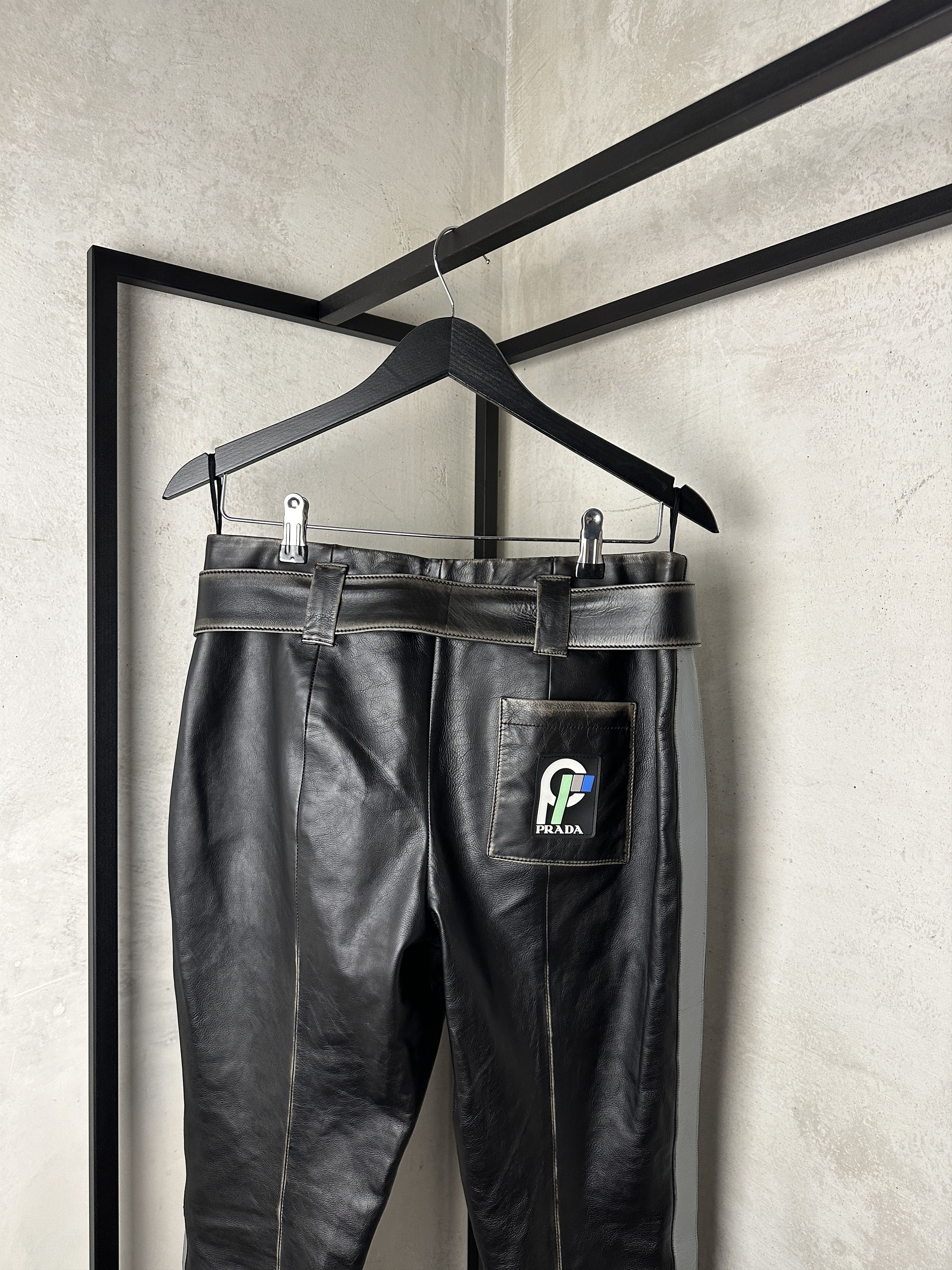 Prada Prada FW18 Leather Pants Size 28" / US 6 / IT 42 - 8 Thumbnail