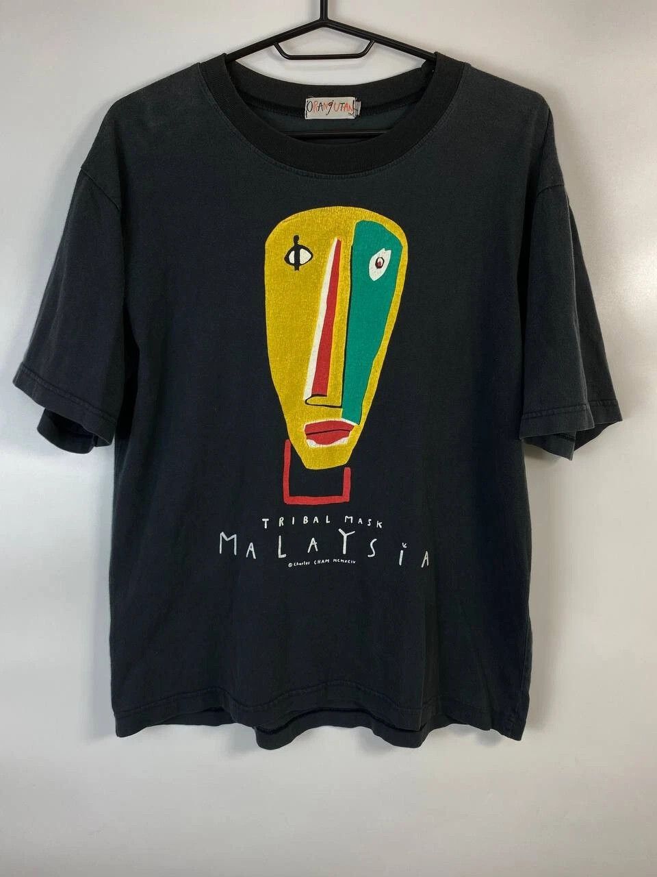 Other Vintage charles cham tribal mask malaysia shirt Size L Size US L / EU 52-54 / 3 - 1 Thumbnail