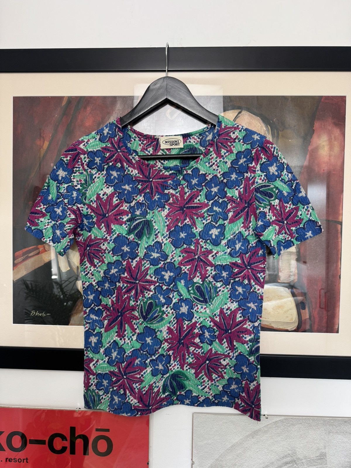 Missoni Missoni Vintage Made In Italy Luxury Top Tshirt 90s Multi Size M / US 6-8 / IT 42-44 - 1 Thumbnail