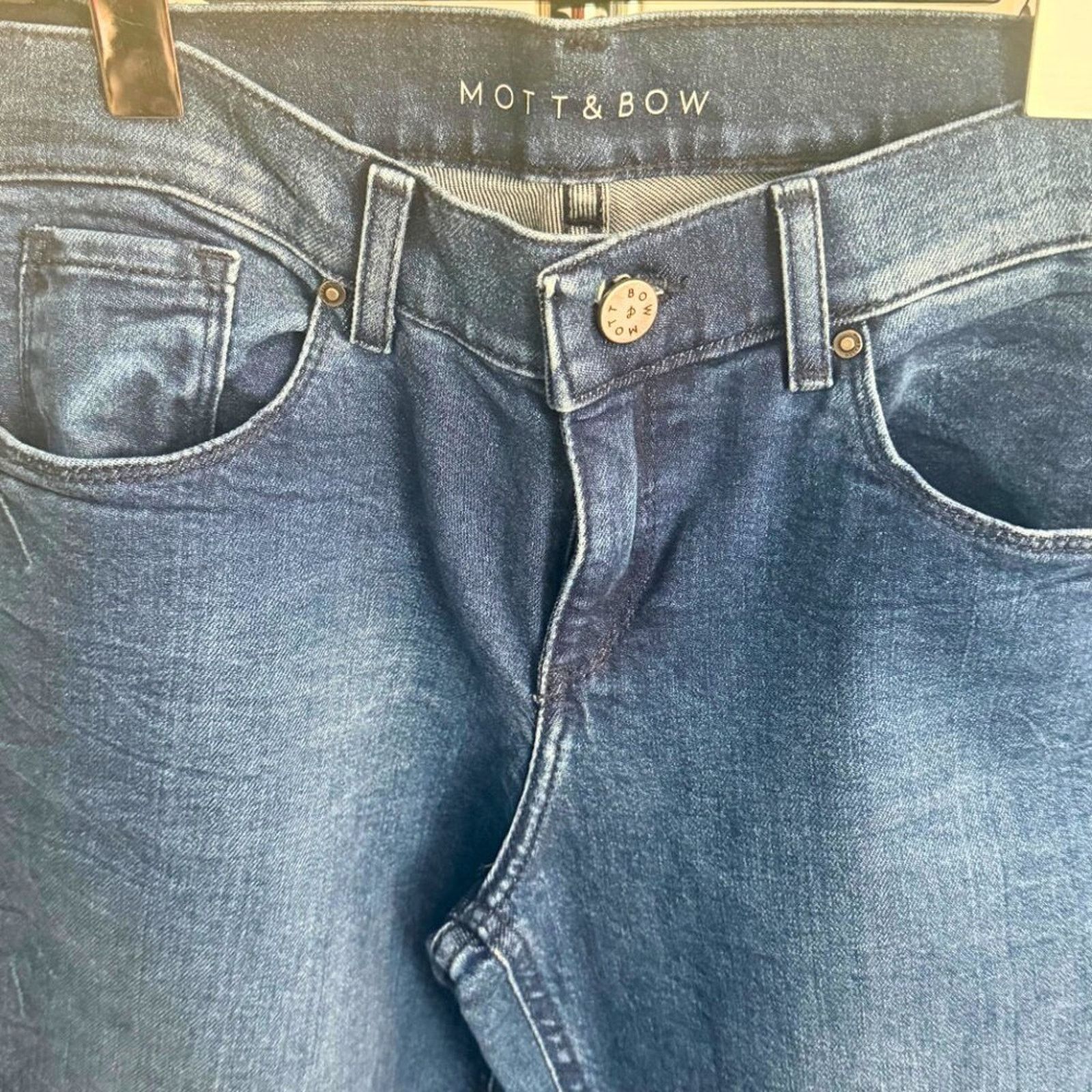 Mott & Bow MOTT & BOW 🏷️ Slim Straight | W28 x L32 Size 28" / US 6 / IT 42 - 2 Thumbnail