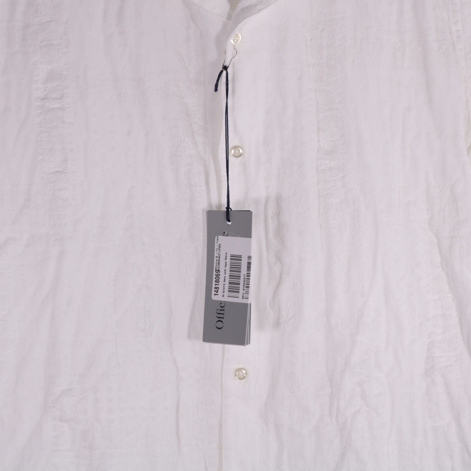 Officine Generale Officine Generale Textured Double Layer Shirt Shirt Medium Size US M / EU 48-50 / 2 - 2 Thumbnail