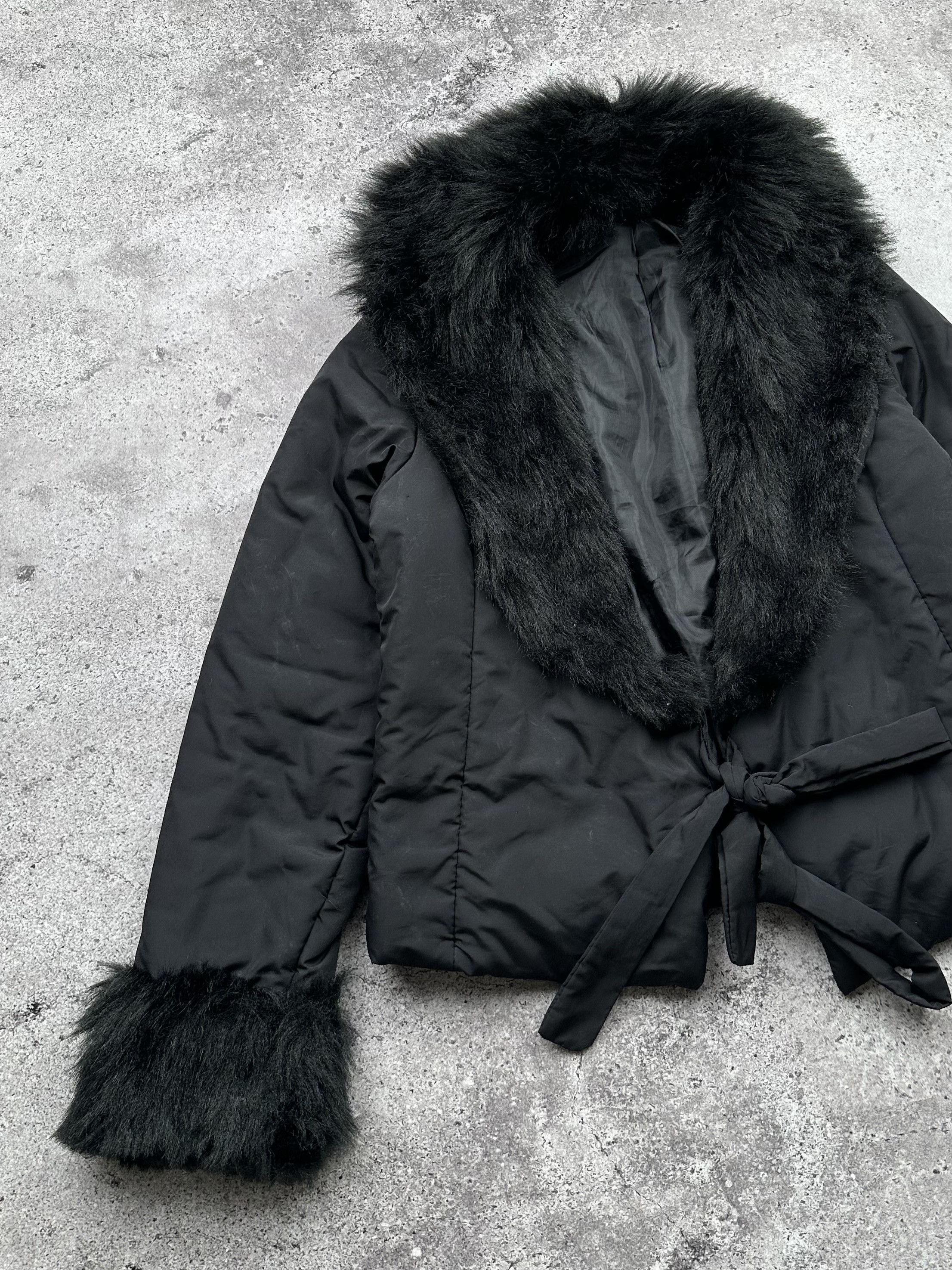 Japanese Brand Vintage Jacket With Faux Fur C287(V58) Size M / US 6-8 / IT 42-44 - 2 Thumbnail