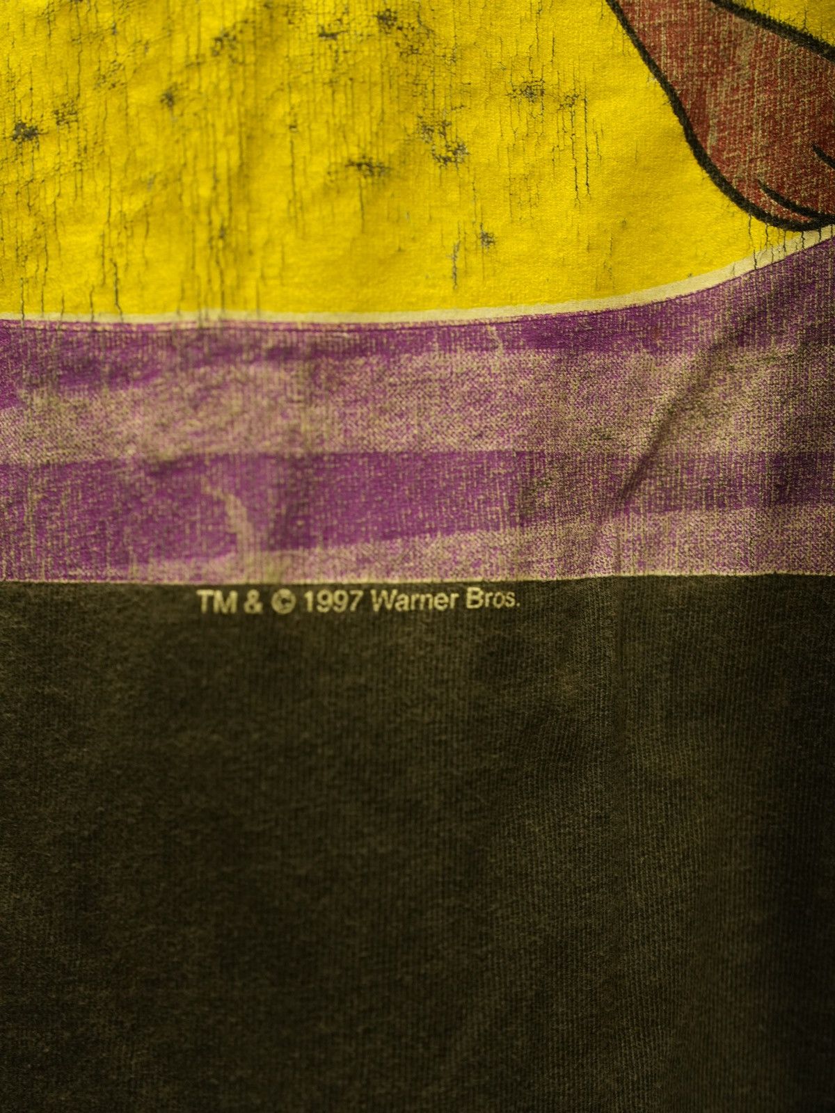Vintage Vintage 1997 Taz Out Like A Light Long Tee Size US XL / EU 56 / 4 - 4 Thumbnail