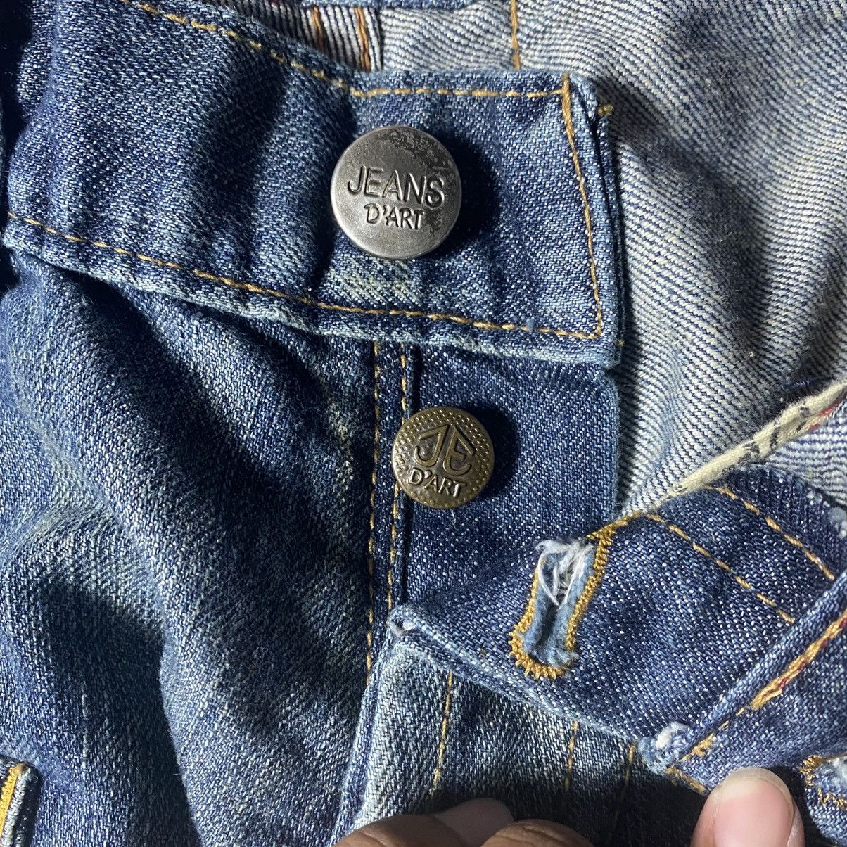 Japanese Brand Vintage Jeans De Art Japan Rusty rare Design Size US 33 - 5 Thumbnail