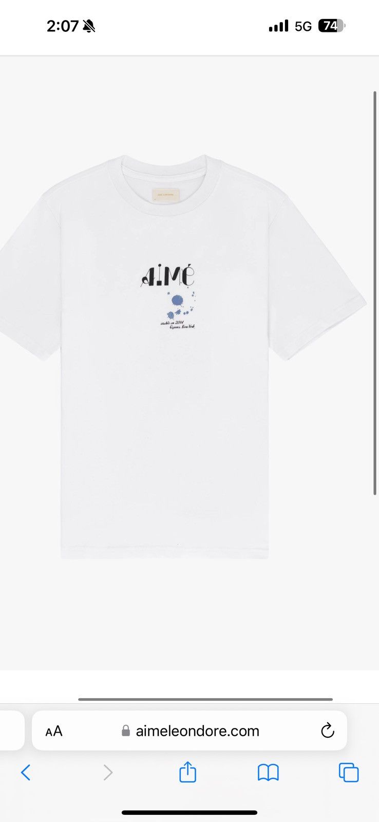 Aime Leon Dore ALD Studio tee Size US M / EU 48-50 / 2 - 7 Thumbnail
