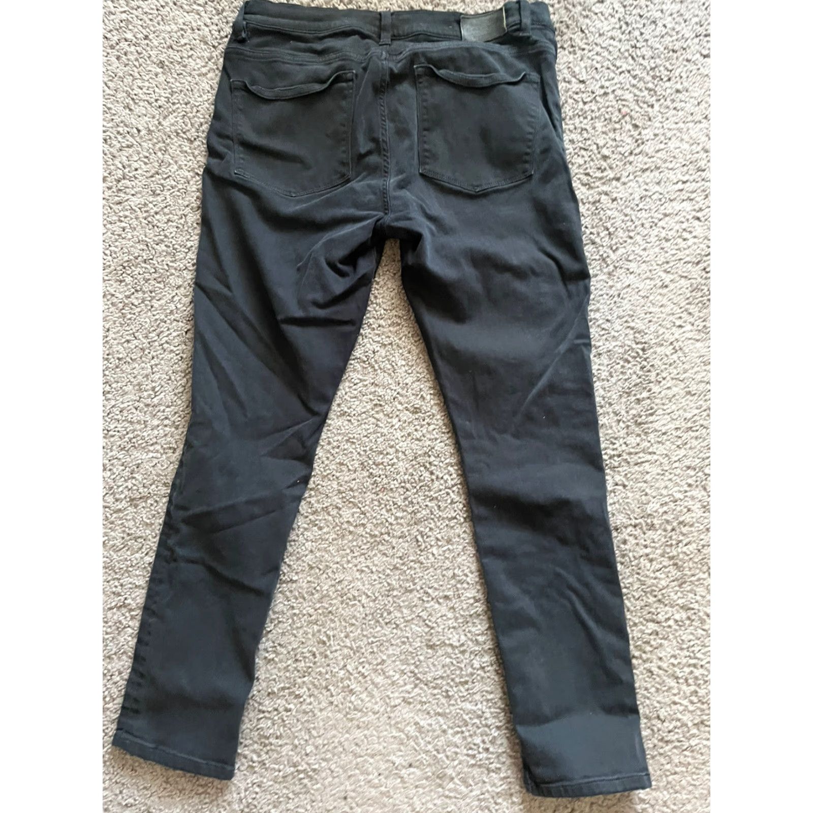 Vintage Lauren Jeans Co. Black Stretch Modern Skinny Jeans Size 12 Women Size 34" / US 12 / IT 48 - 3 Thumbnail