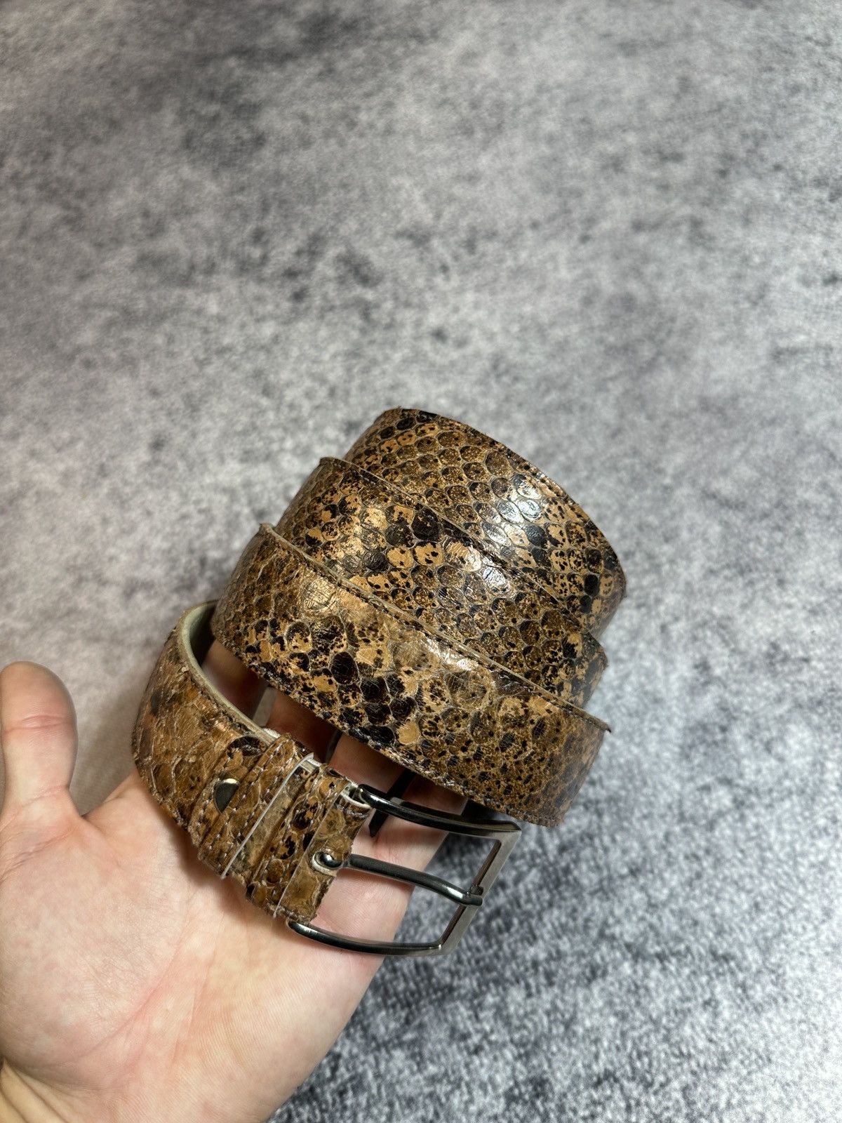 Other Y2K Snake Belts Streetwear Leather Avant Garde Vintage USA Size ONE SIZE - 2 Thumbnail