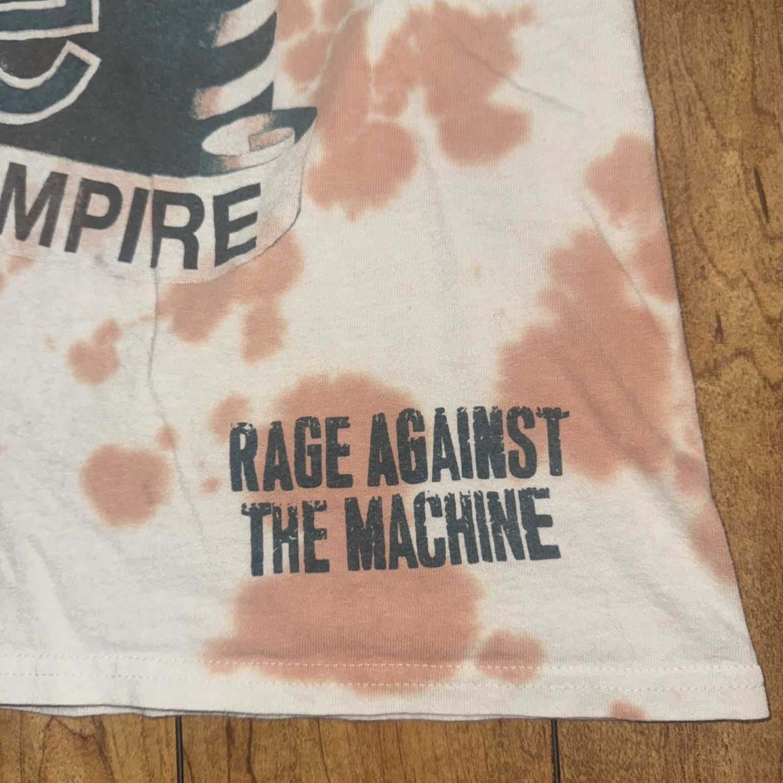 Band Tees Rise Against The Machine Tie Dye T-Shirt S 17x23 Evil Empire Size US S / EU 44-46 / 1 - 3 Thumbnail