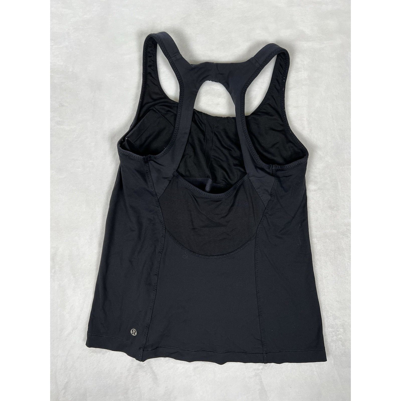 Lululemon Lululemon Racerback Tank Black Shirt Size Small Yoga Gym Size S / US 4 / IT 40 - 4 Thumbnail