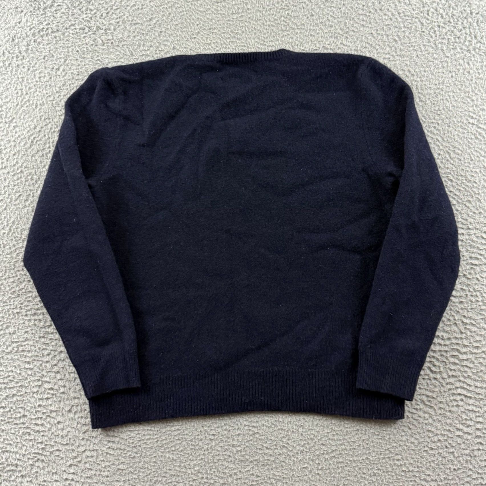 Polo Ralph Lauren Polo Ralph Lauren Sweater Men Medium Navy 100% Lambswool Pony Preppy Jumper Knit Size US M / EU 48-50 / 2 - 7 Thumbnail
