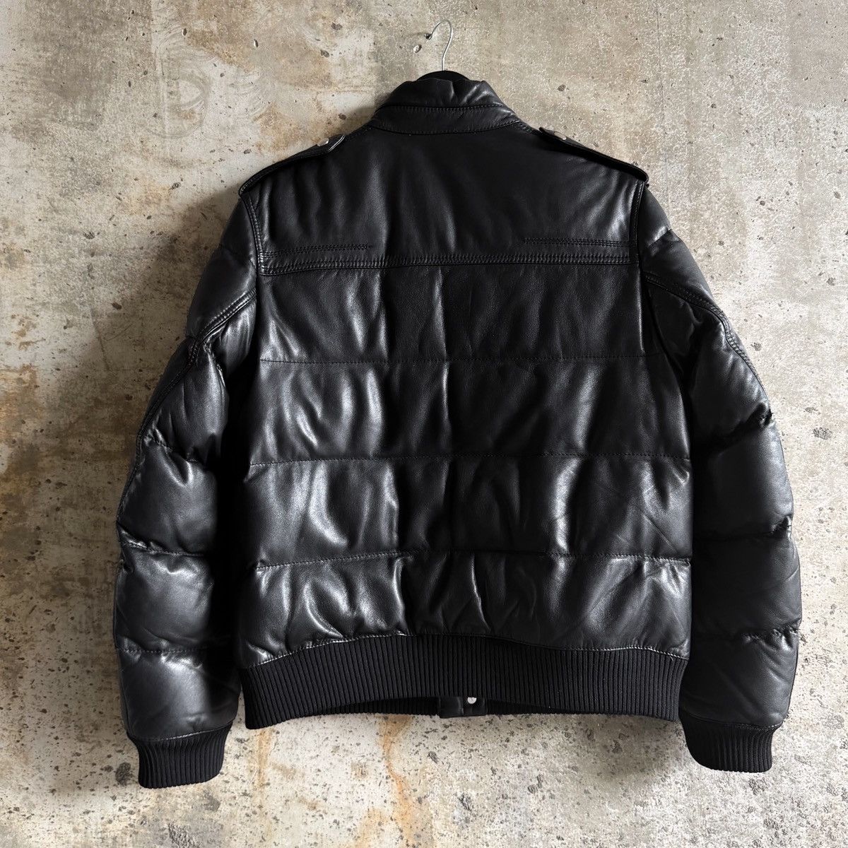 Dior Dior Homme AW08 Leather Puffer Down Jacket By KVA Size US L / EU 52-54 / 3 - 4 Thumbnail