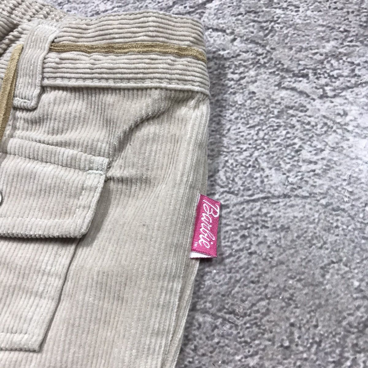 Vintage Vintage 90s Floral Embroidered Baggy Pants Y2K Coquette 25 Size 25" / US 0 / IT 36 - 8 Thumbnail