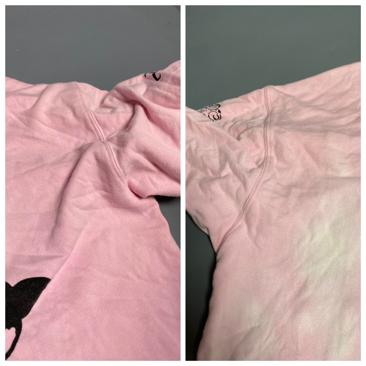 Christian Audigier Ed Hardy Love Hoodie Pink Graphic Women's L Bleach Damage Size L / US 10 / IT 46 - 22 Thumbnail