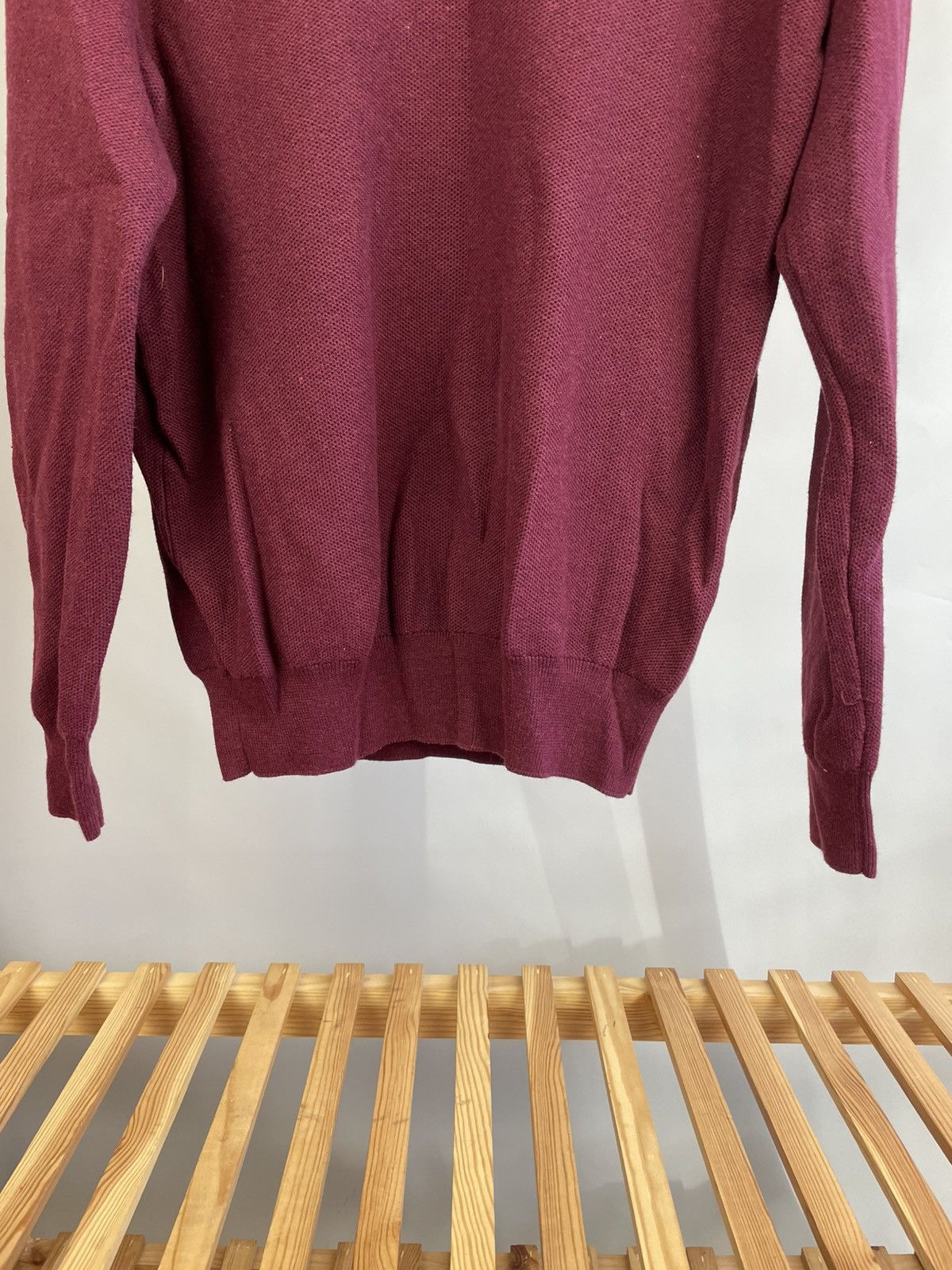 Polo Ralph Lauren Polo Ralph Lauren cotton v neck sweater size L Size US L / EU 52-54 / 3 - 3 Thumbnail