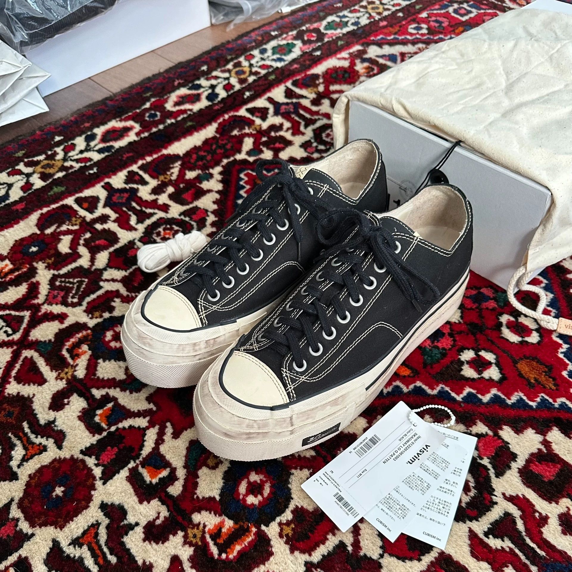 Visvim visvim 22aw skagway canvas shoes size 11 9.88 new Size US 11 / IT 41 - 2 Thumbnail