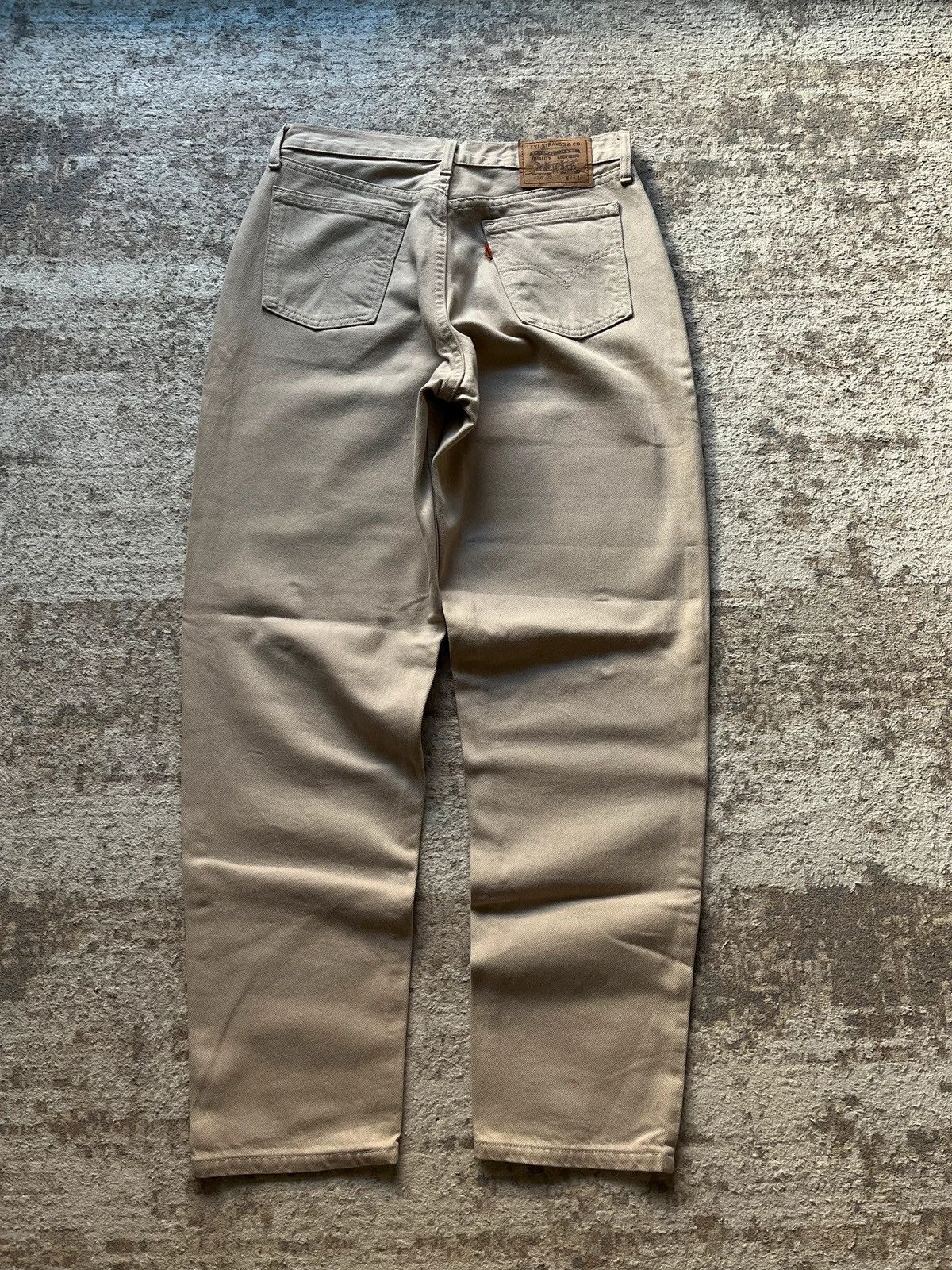 Levi's Levi’s Jeans Sz W33 L32 Vintage 1998 Beuge Jeans Denim Rare Size US 33 - 13 Thumbnail