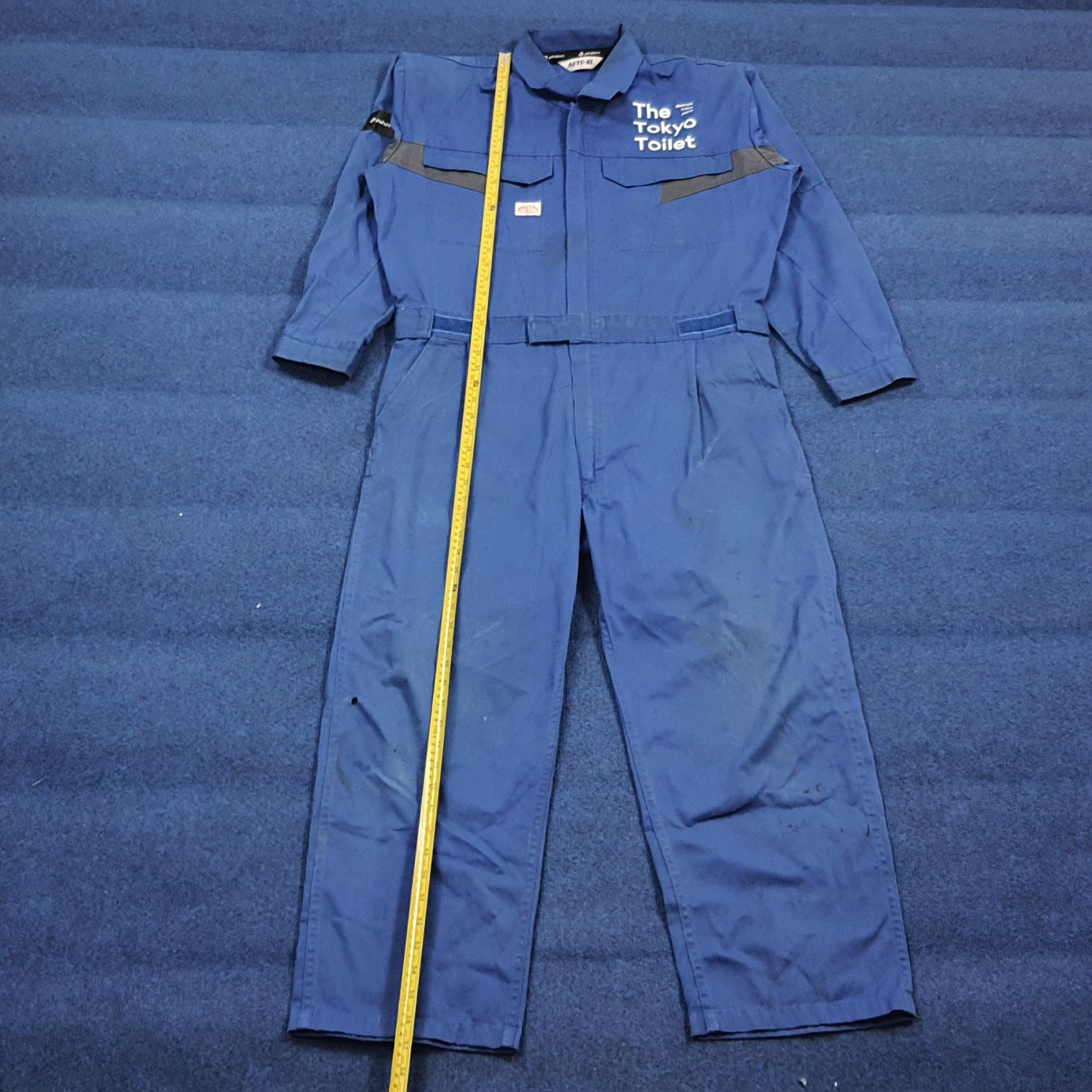 Japanese Brand Vintage The Tokyo Toilet Japan Custom Logo Coverall C298N27 Size US L / EU 52-54 / 3 - 5 Thumbnail