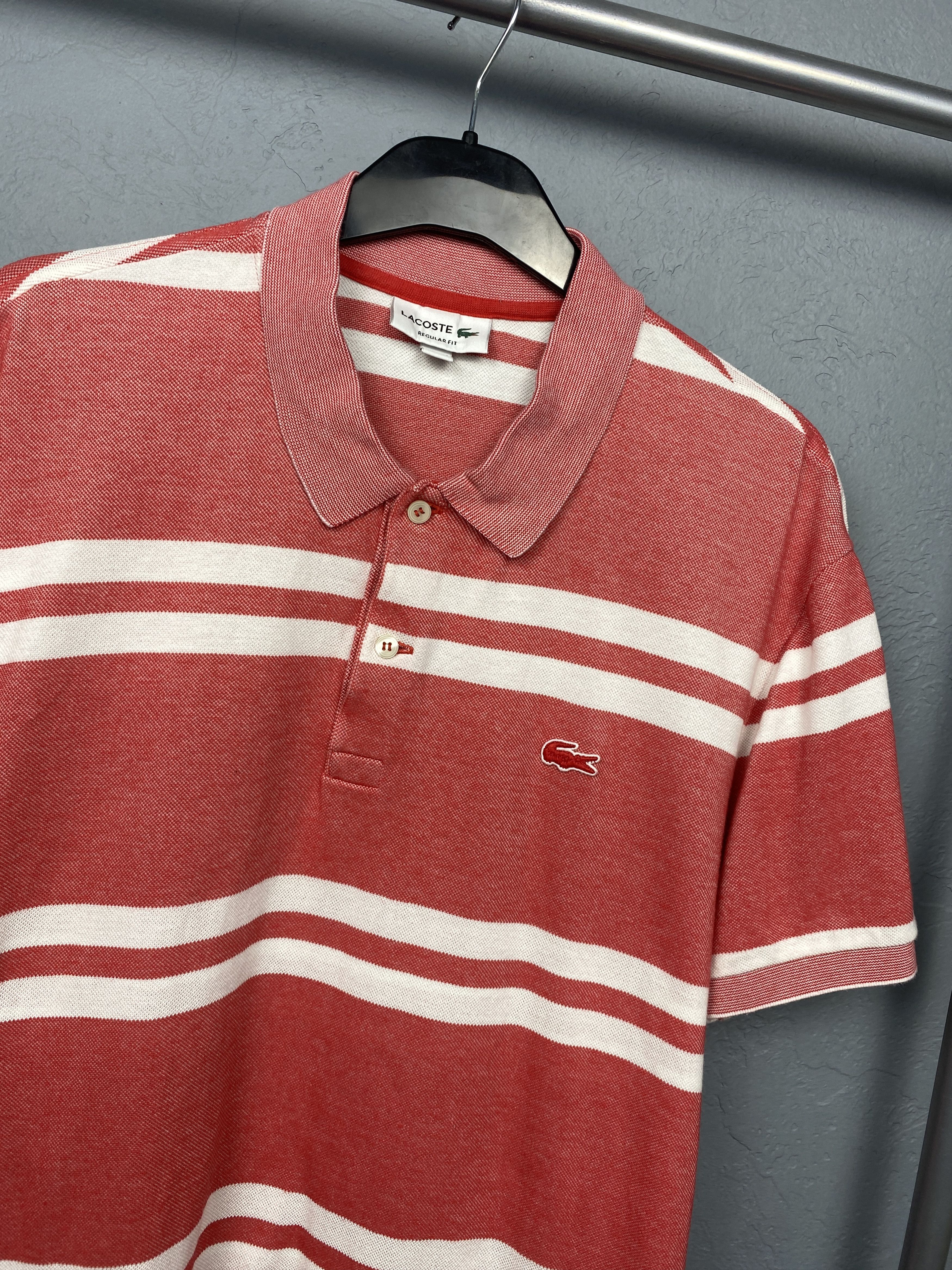 Lacoste × Vintage Lacoste Vintage Mens Polo Shirt Size 7 XXL Size US XXL / EU 58 / 5 - 2 Thumbnail